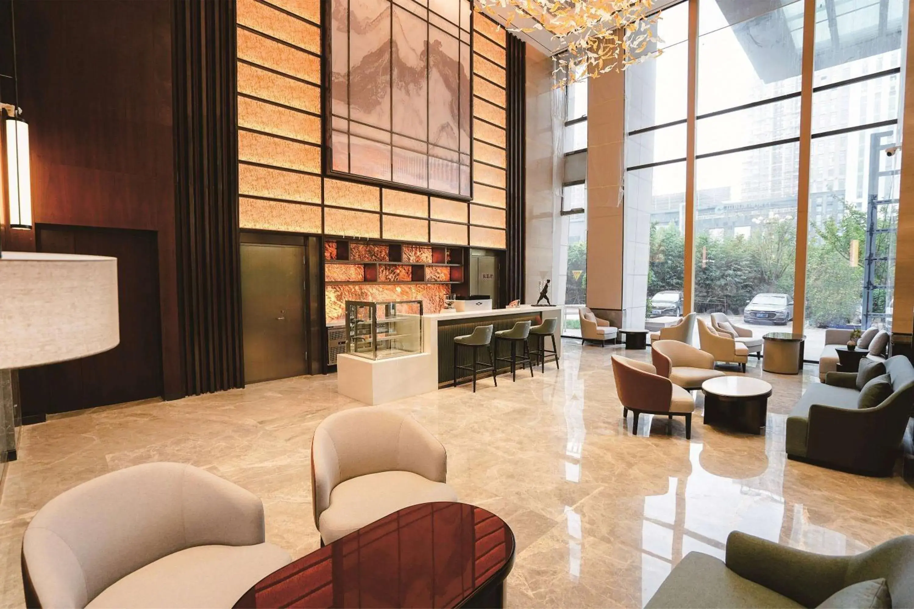 Lobby or reception in Wyndham Handan Congtai Lobby or reception in Wyndham Handan Congtai