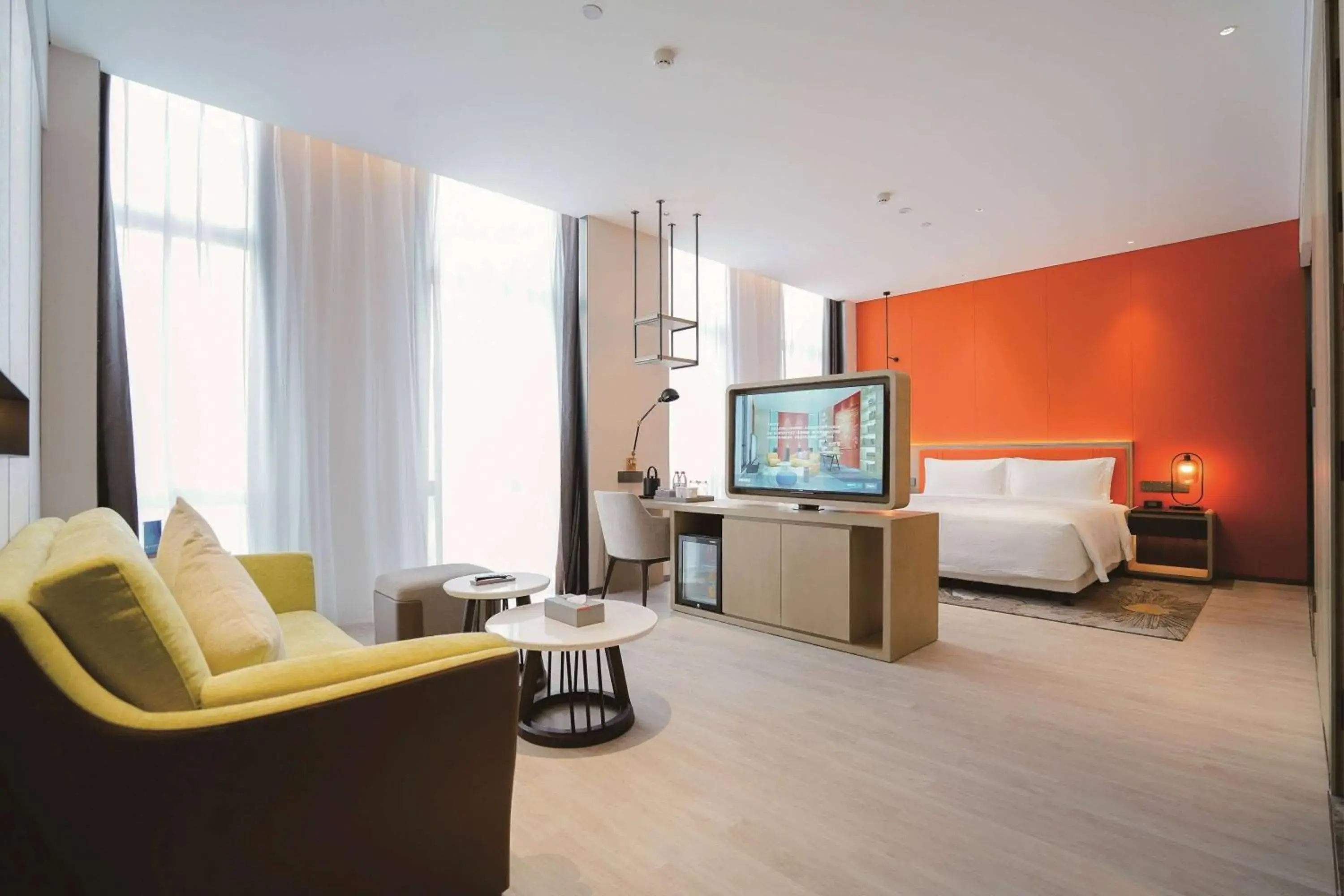 Photo of the whole room in Wyndham Handan Congtai Photo of the whole room in Wyndham Handan Congtai