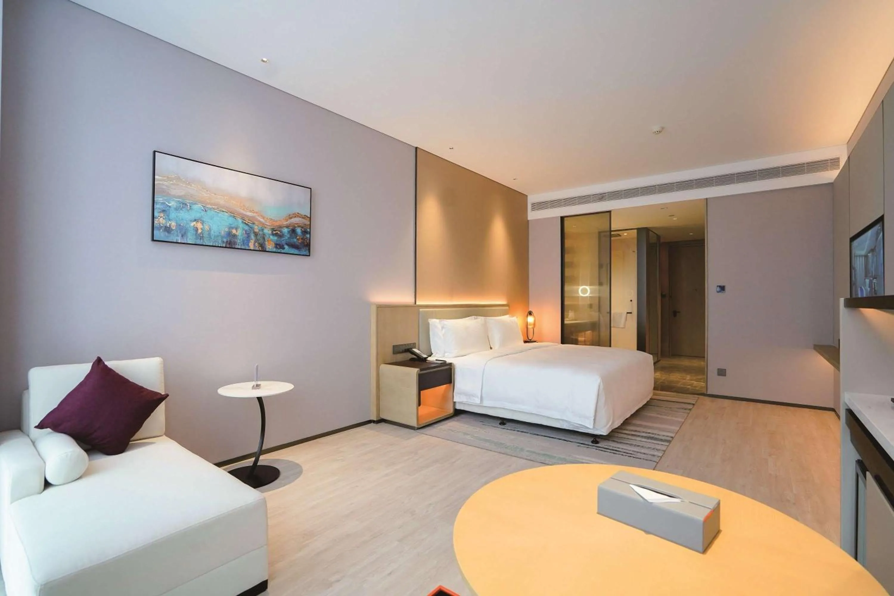 Photo of the whole room in Wyndham Handan Congtai