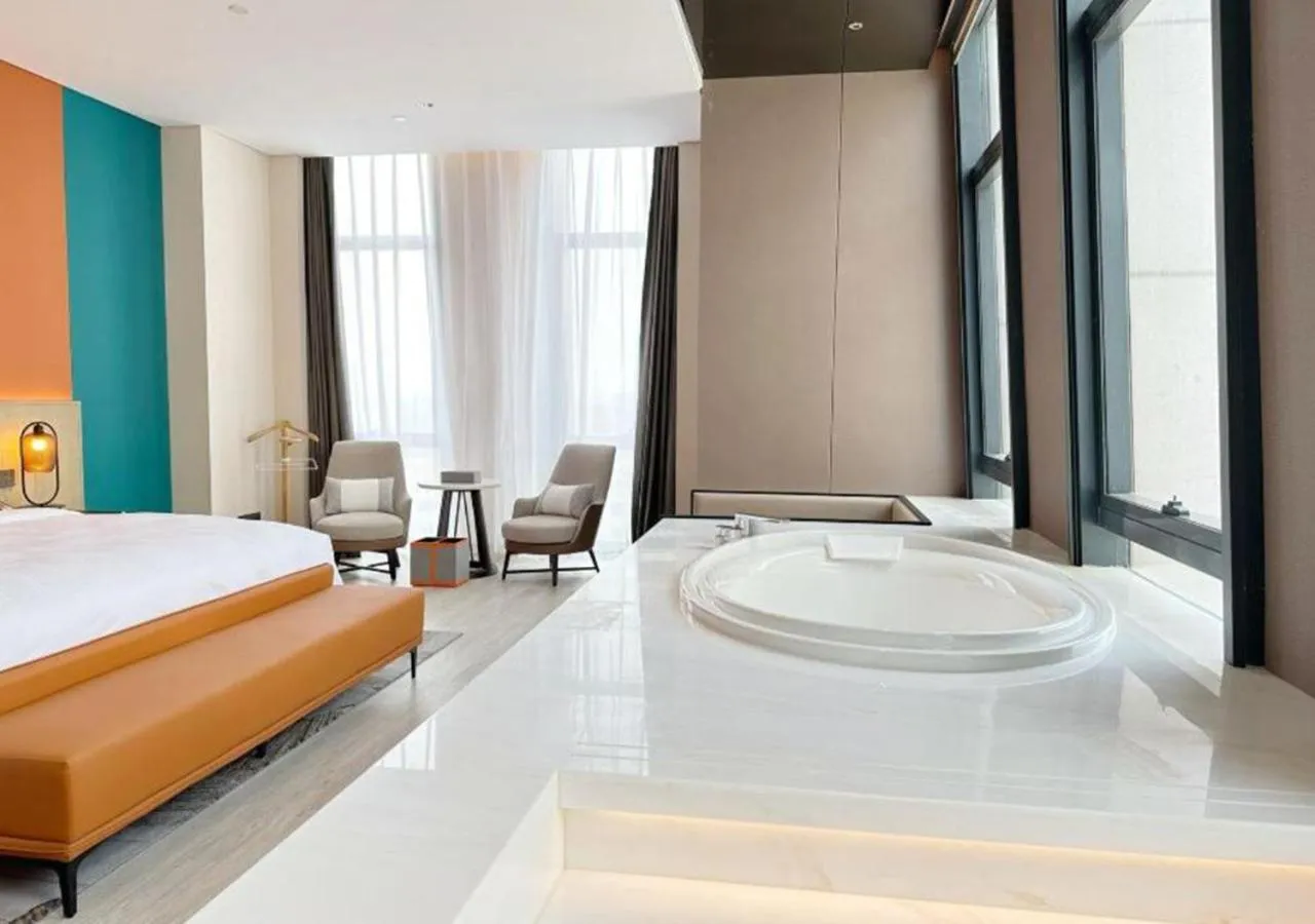 Photo of the whole room in Wyndham Handan Congtai