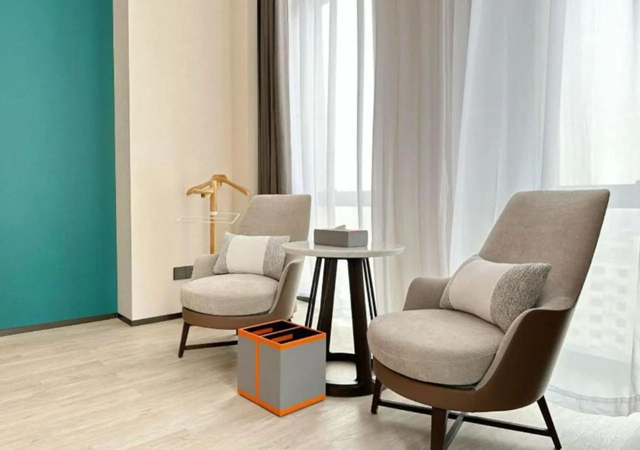 Seating area in Wyndham Handan Congtai