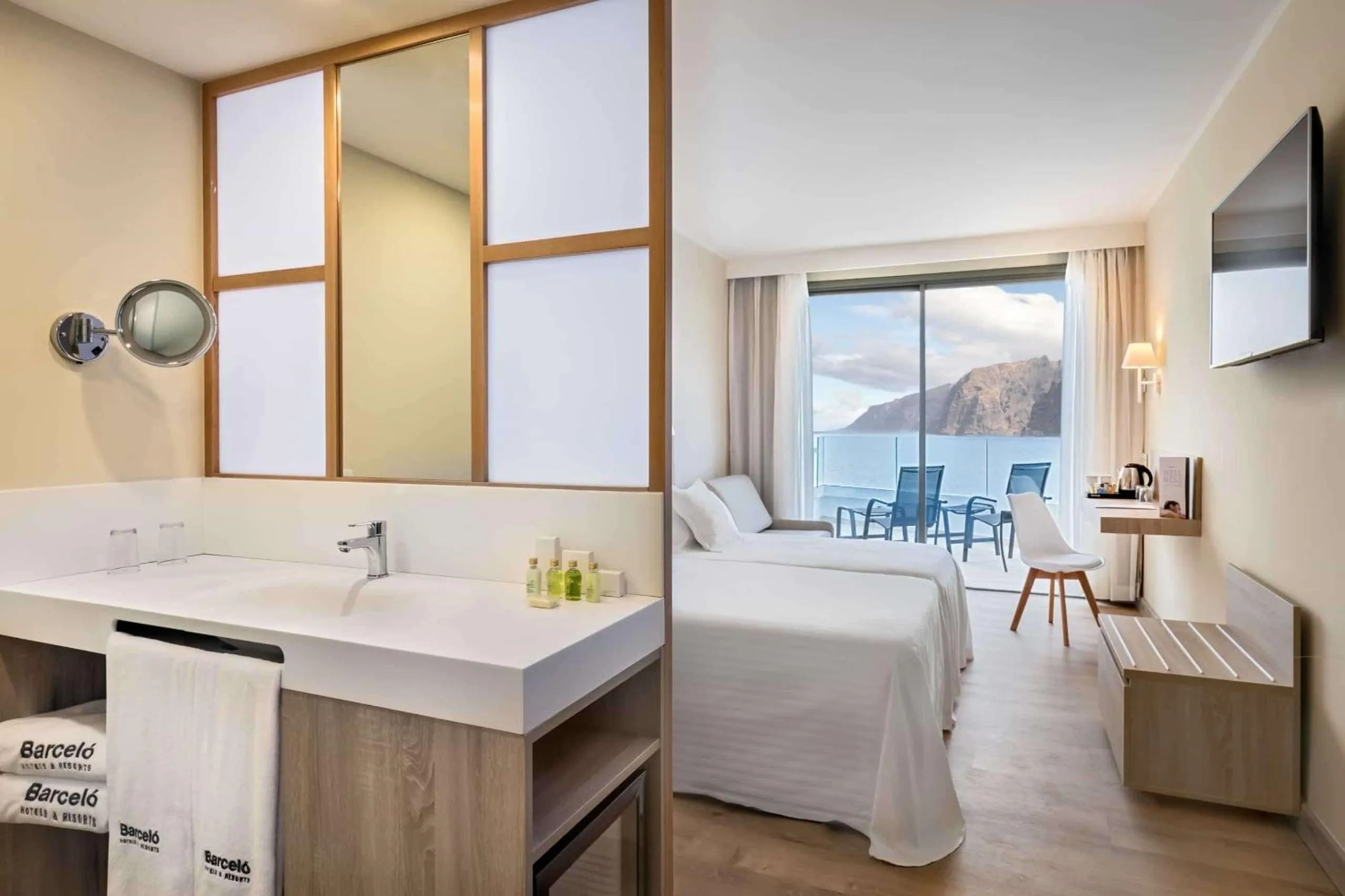 Bedroom, Bed in Barceló Santiago - Adults Only