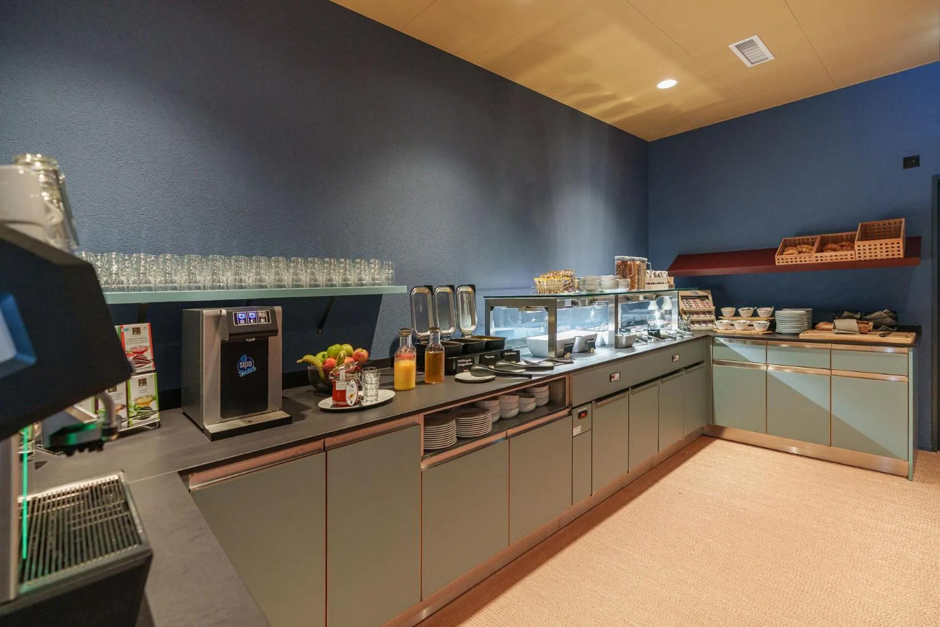 Breakfast in b-smart hotel Arbon