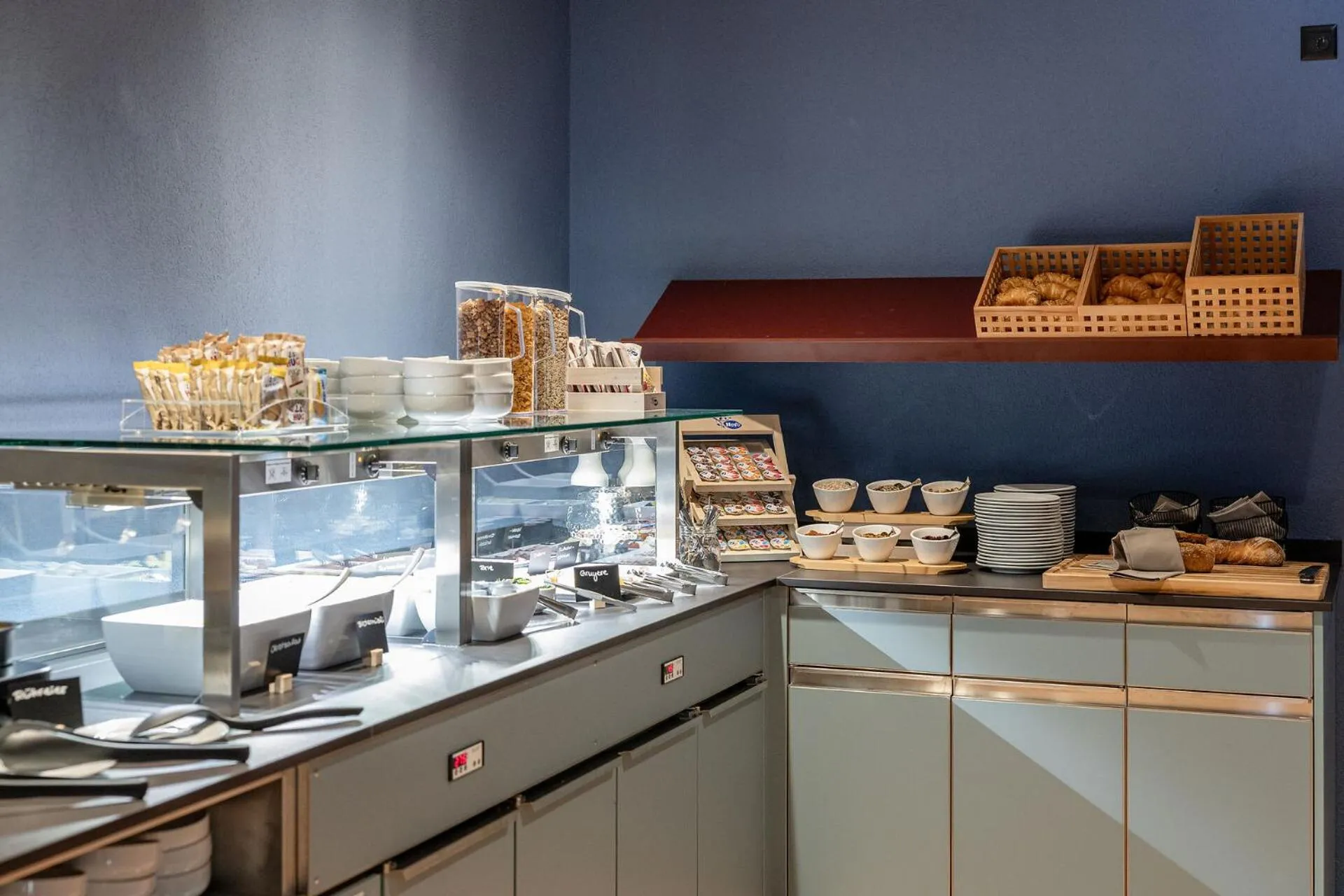 Breakfast in b-smart hotel Arbon