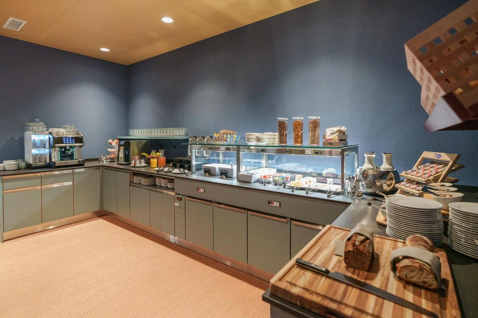 Breakfast in b-smart hotel Arbon