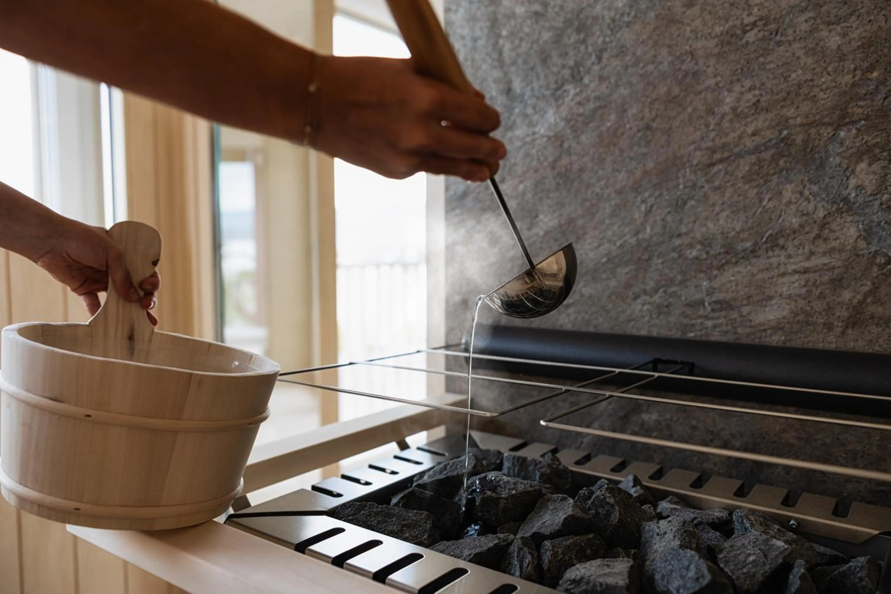 Sauna in b-smart hotel Arbon