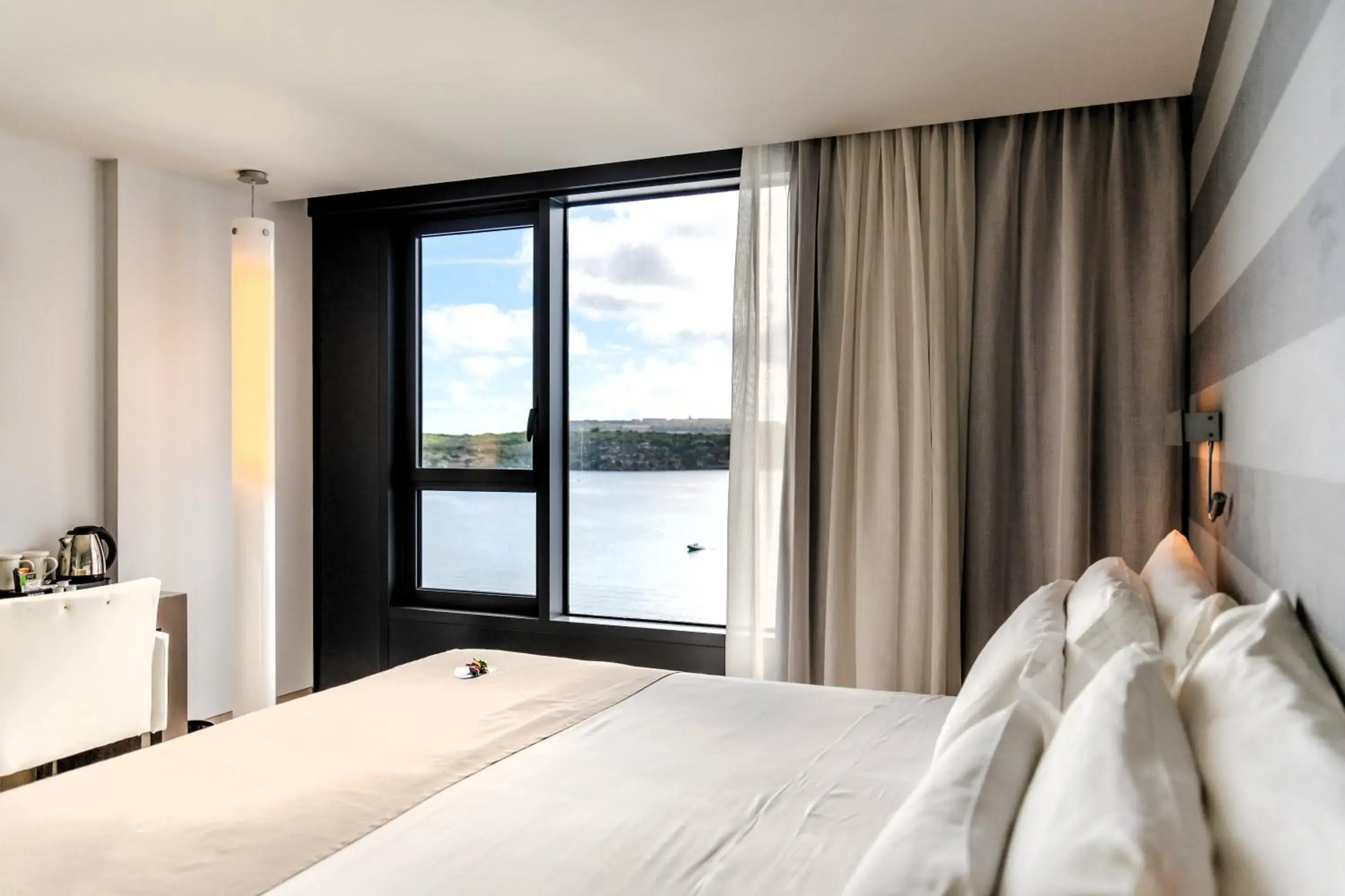 View (from property/room), Bed in Barceló Hamilton Menorca - Adults Only View (from property/room), Bed in Barceló Hamilton Menorca - Adults Only