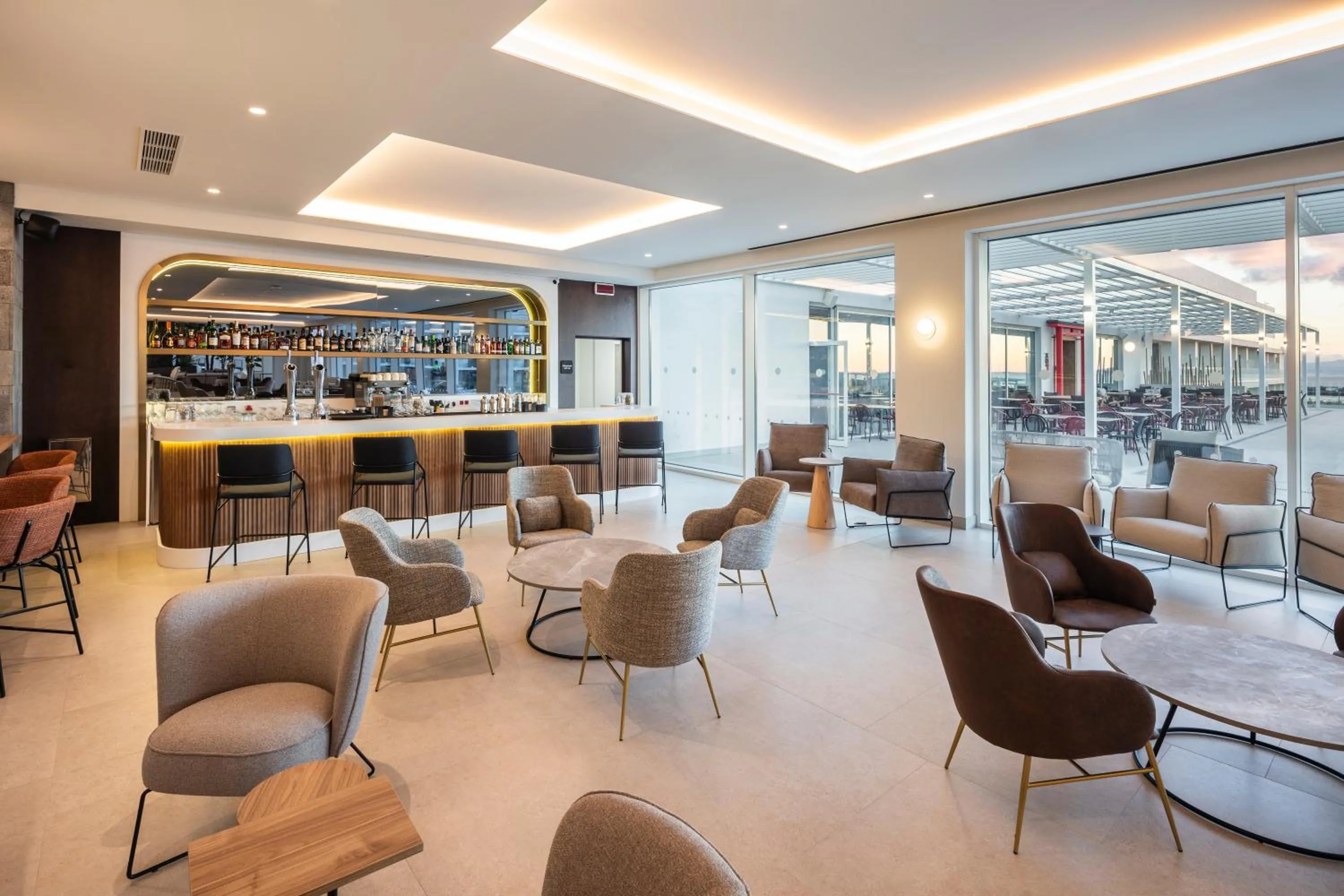 Lounge or bar in Barceló Playa Blanca