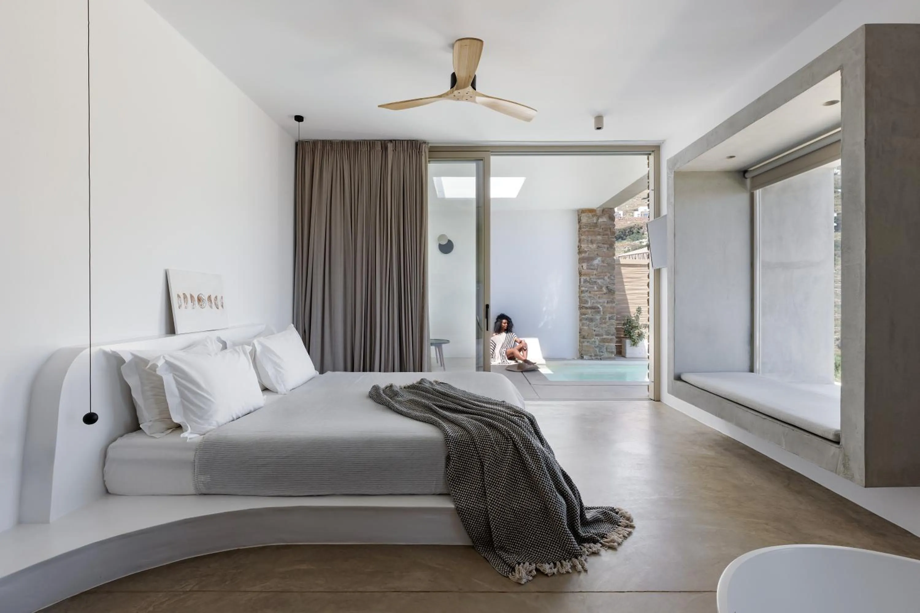 Bedroom, Bed in Ivy's Natural Resort