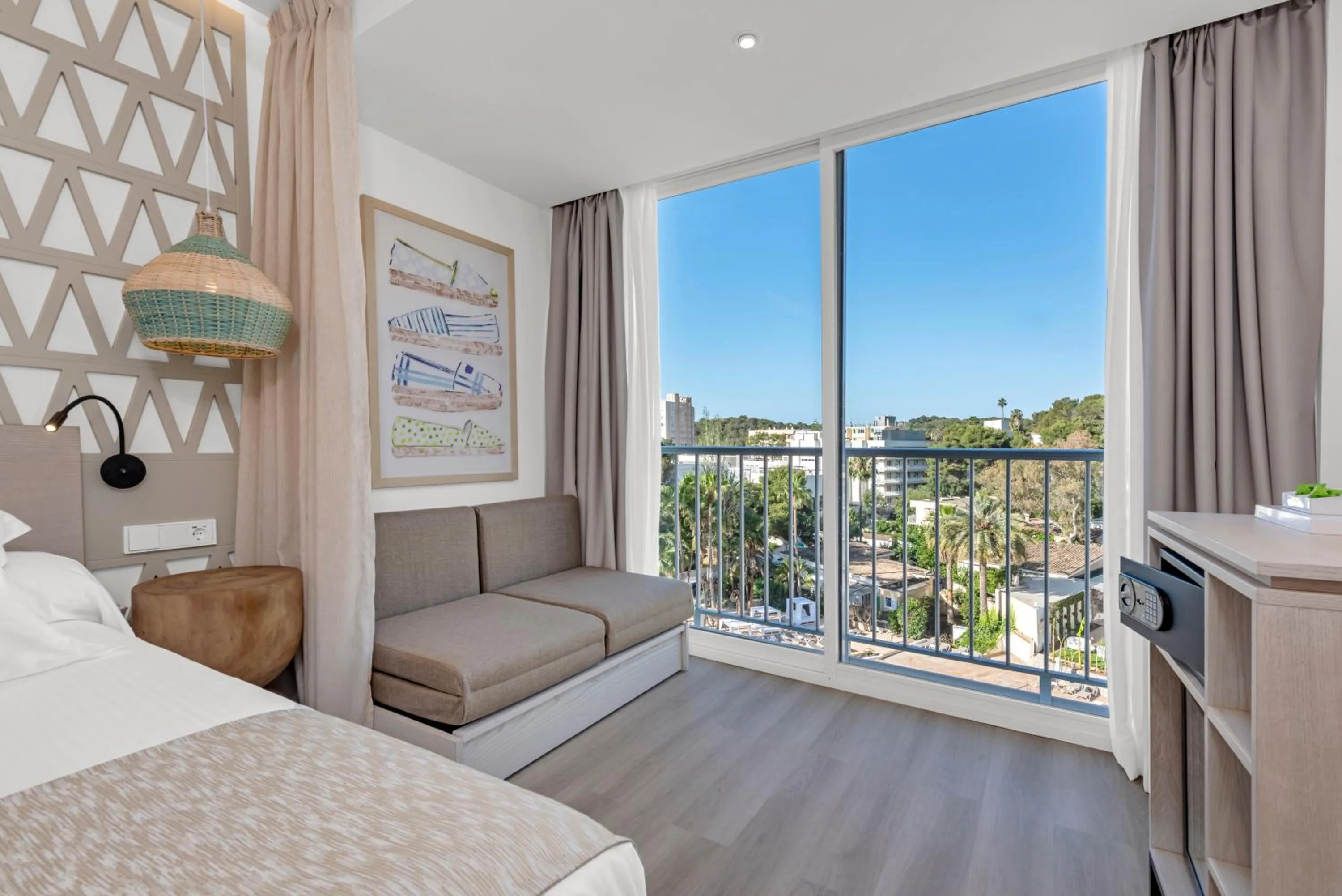 furniture, Bed in Valentin Grand Park Suite Hotel