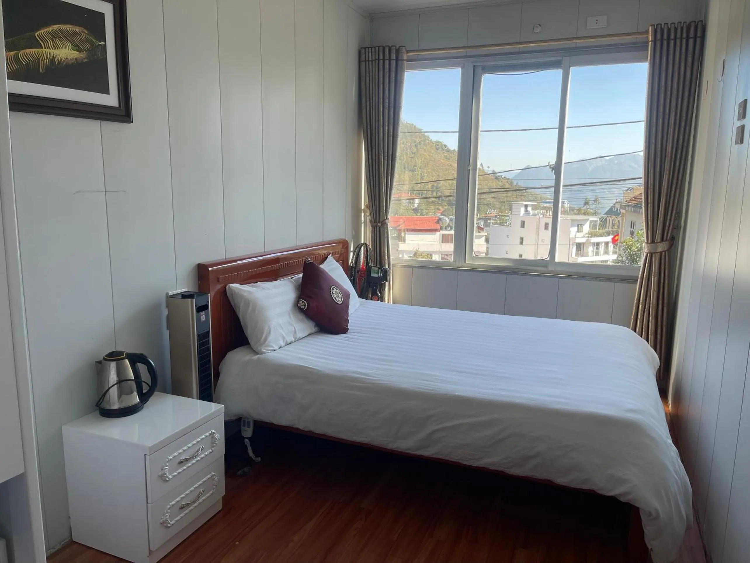 Bed in Sapa Center View Hotel