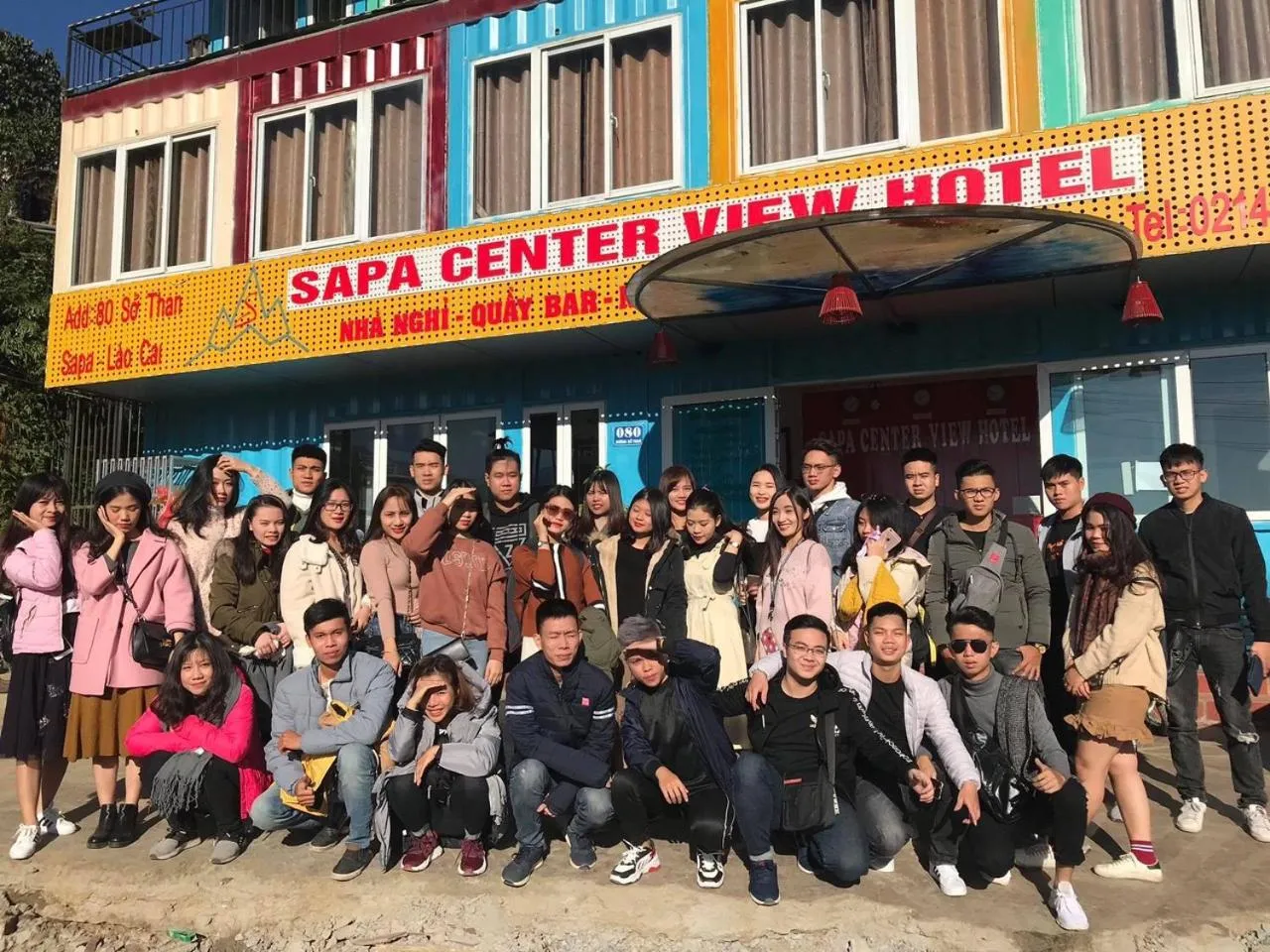 City view in Sapa Center View Hotel