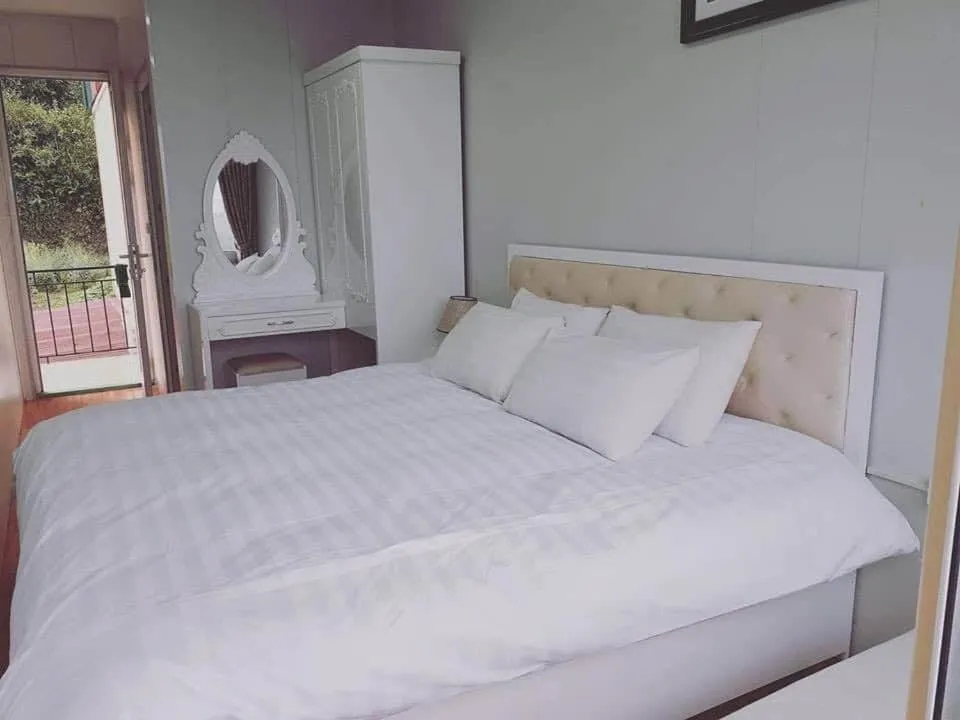 Bed in Sapa Center View Hotel