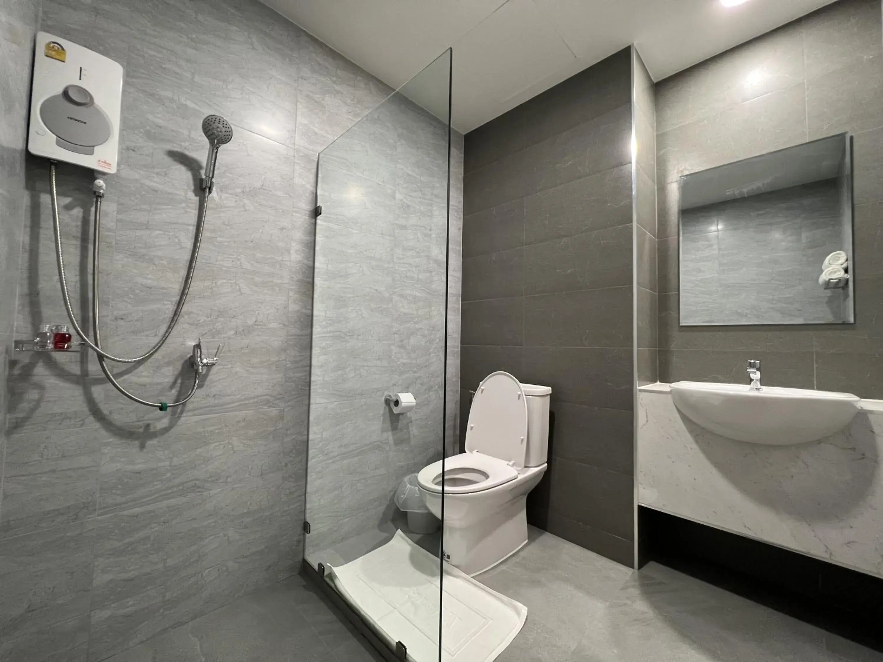 Shower in Super Highway Hotel Shower in Super Highway Hotel