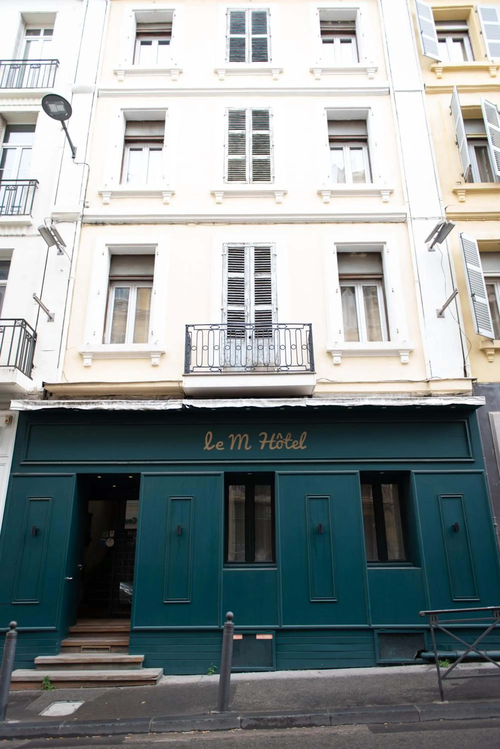 Facade/entrance in Hotel Le M