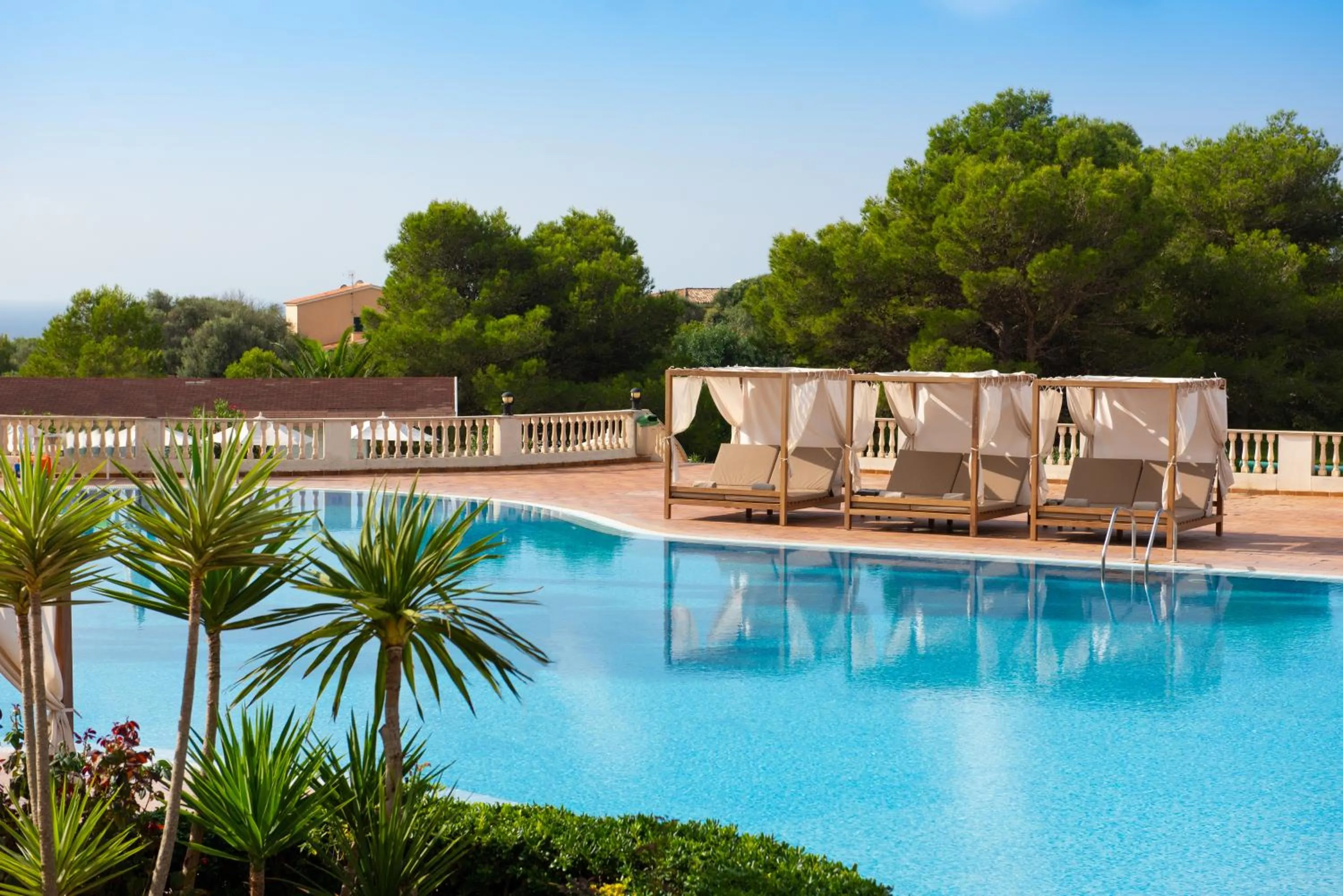 Swimming pool in Valentin Son Bou