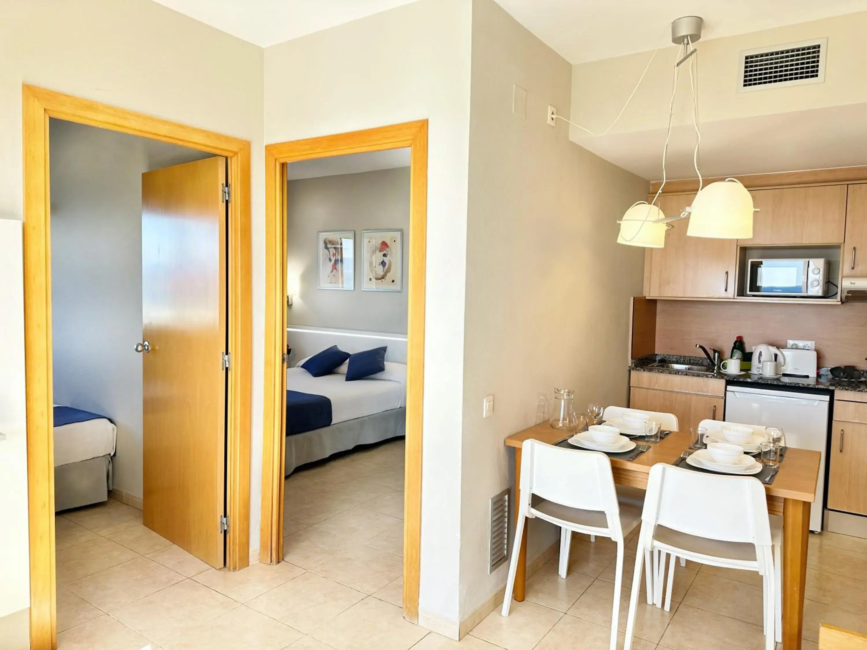 Bed in Aparthotel SunClub Salou Bed in Aparthotel SunClub Salou