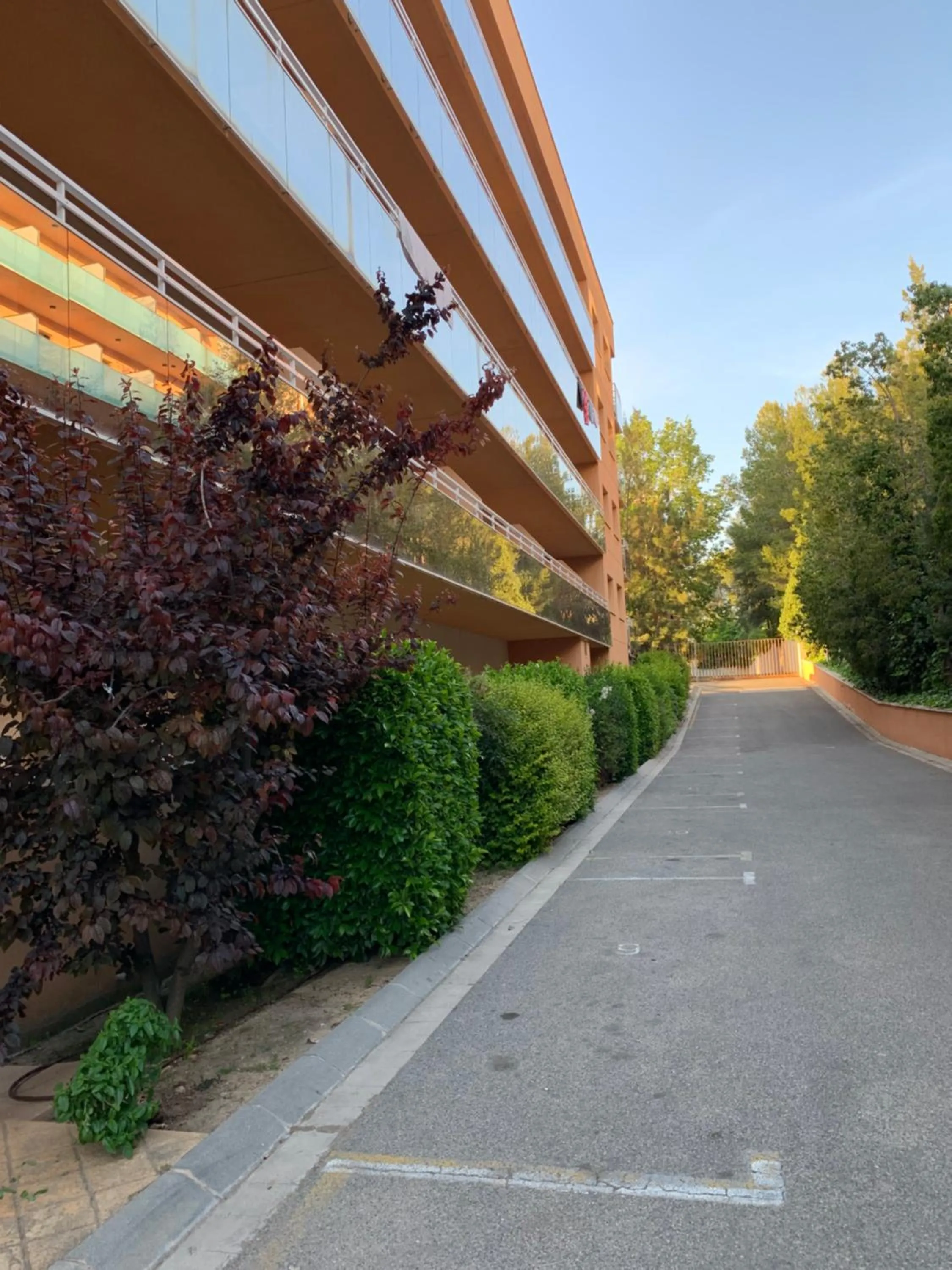 Parking in Aparthotel SunClub Salou