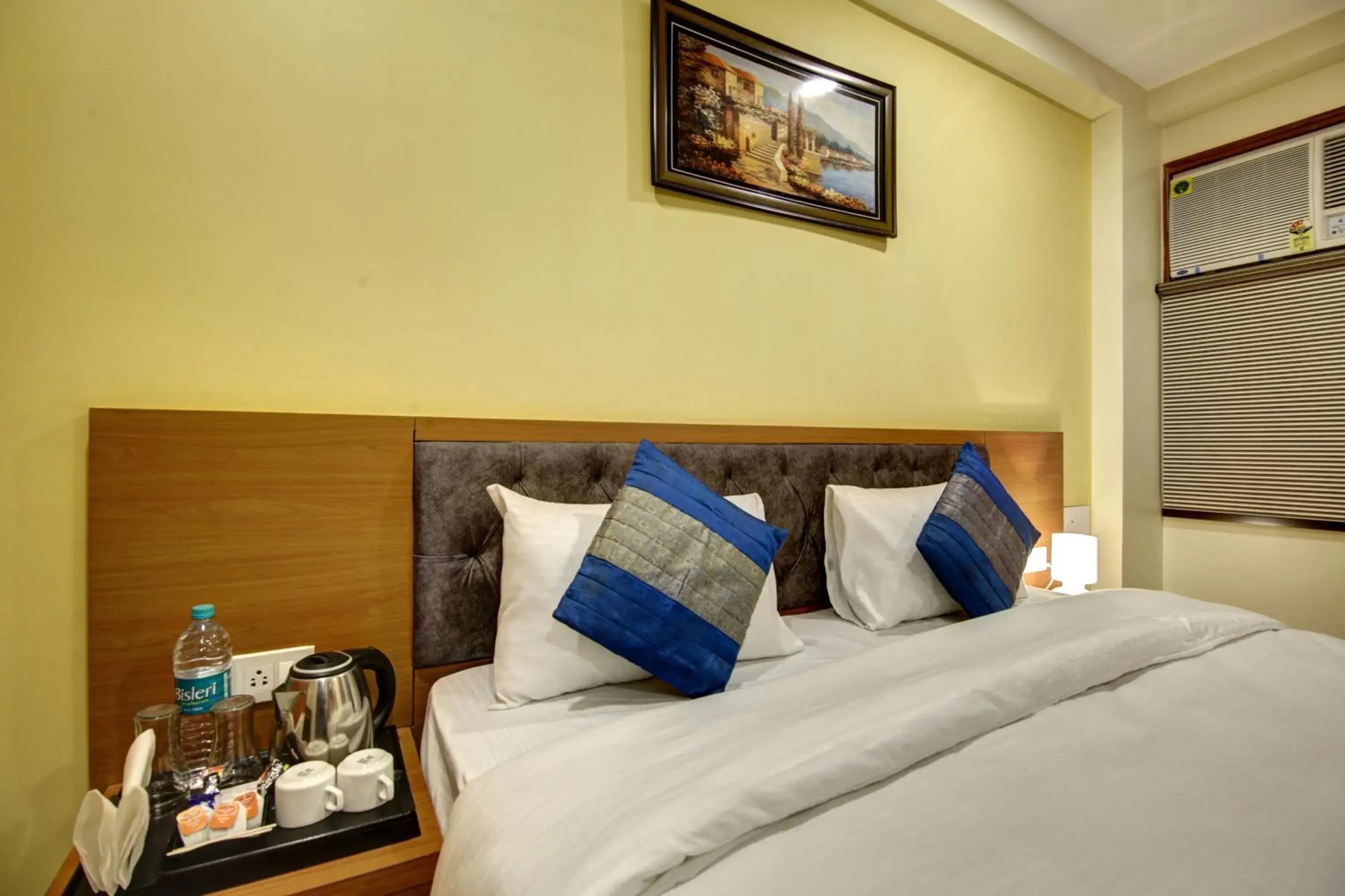 Bed in Hotel TMS Grand Bed in Hotel TMS Grand