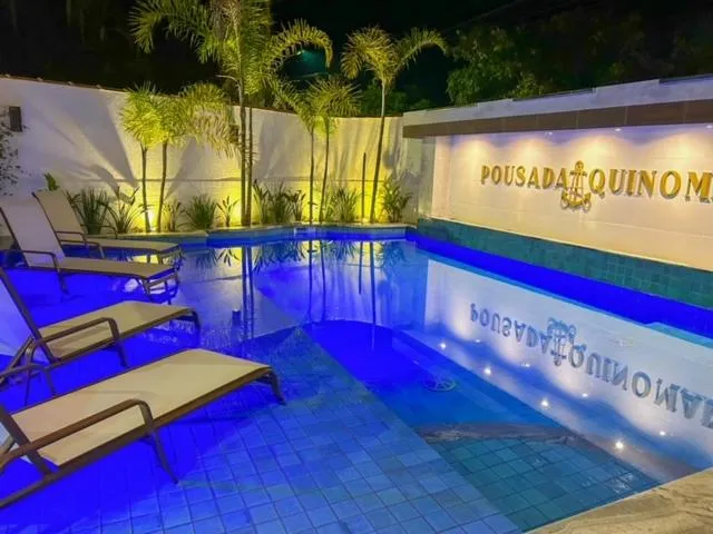 Swimming pool in Pousada Aquino Mar
