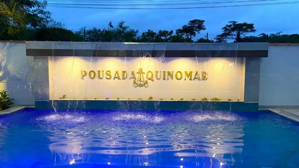 Swimming pool in Pousada Aquino Mar