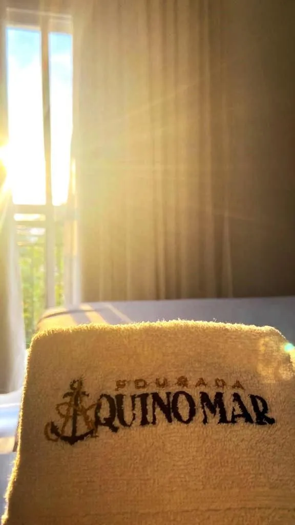 Bed in Pousada Aquino Mar