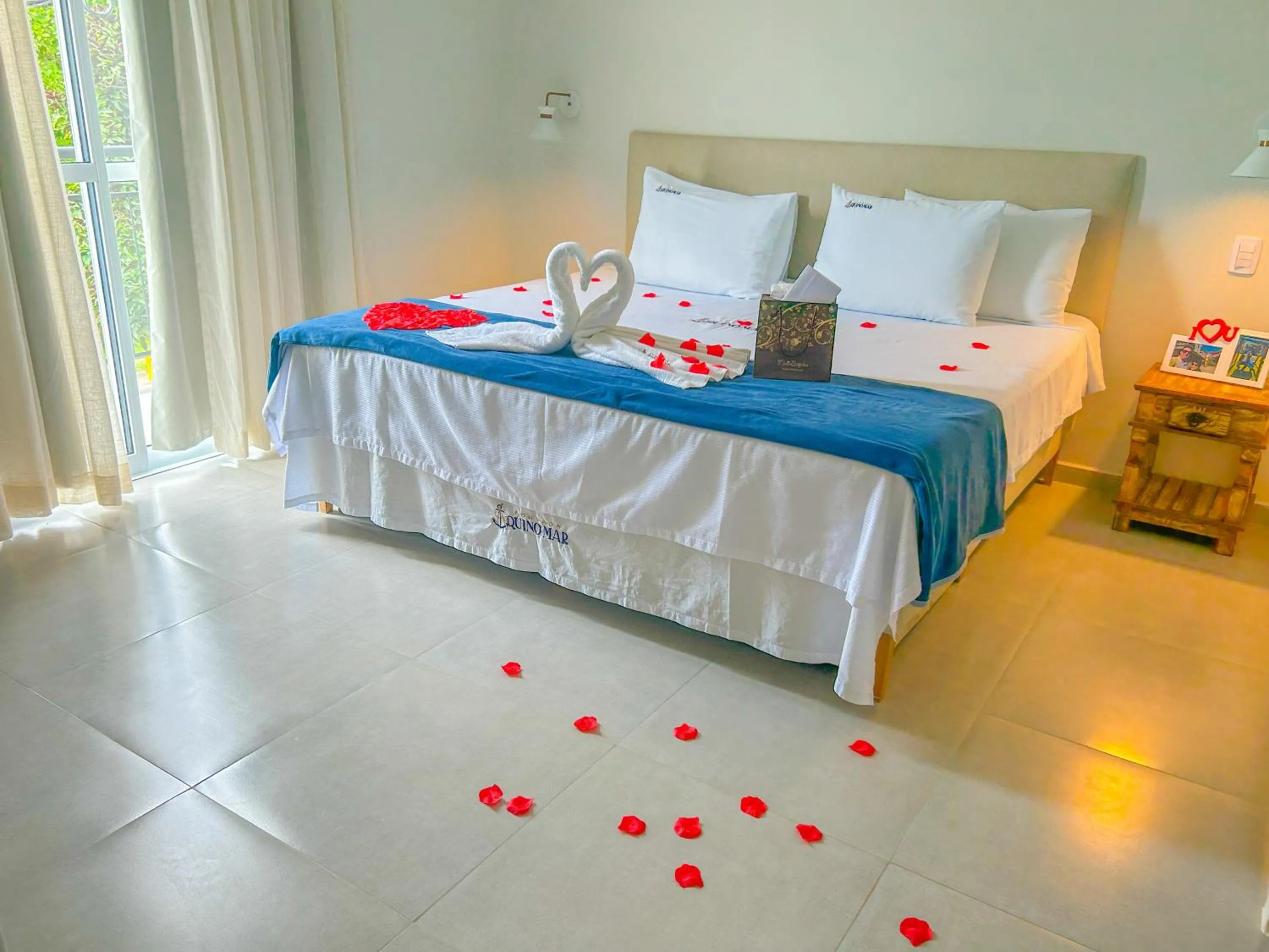 Bedroom, Bed in Pousada Aquino Mar