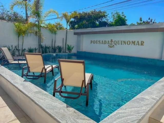 Swimming pool in Pousada Aquino Mar