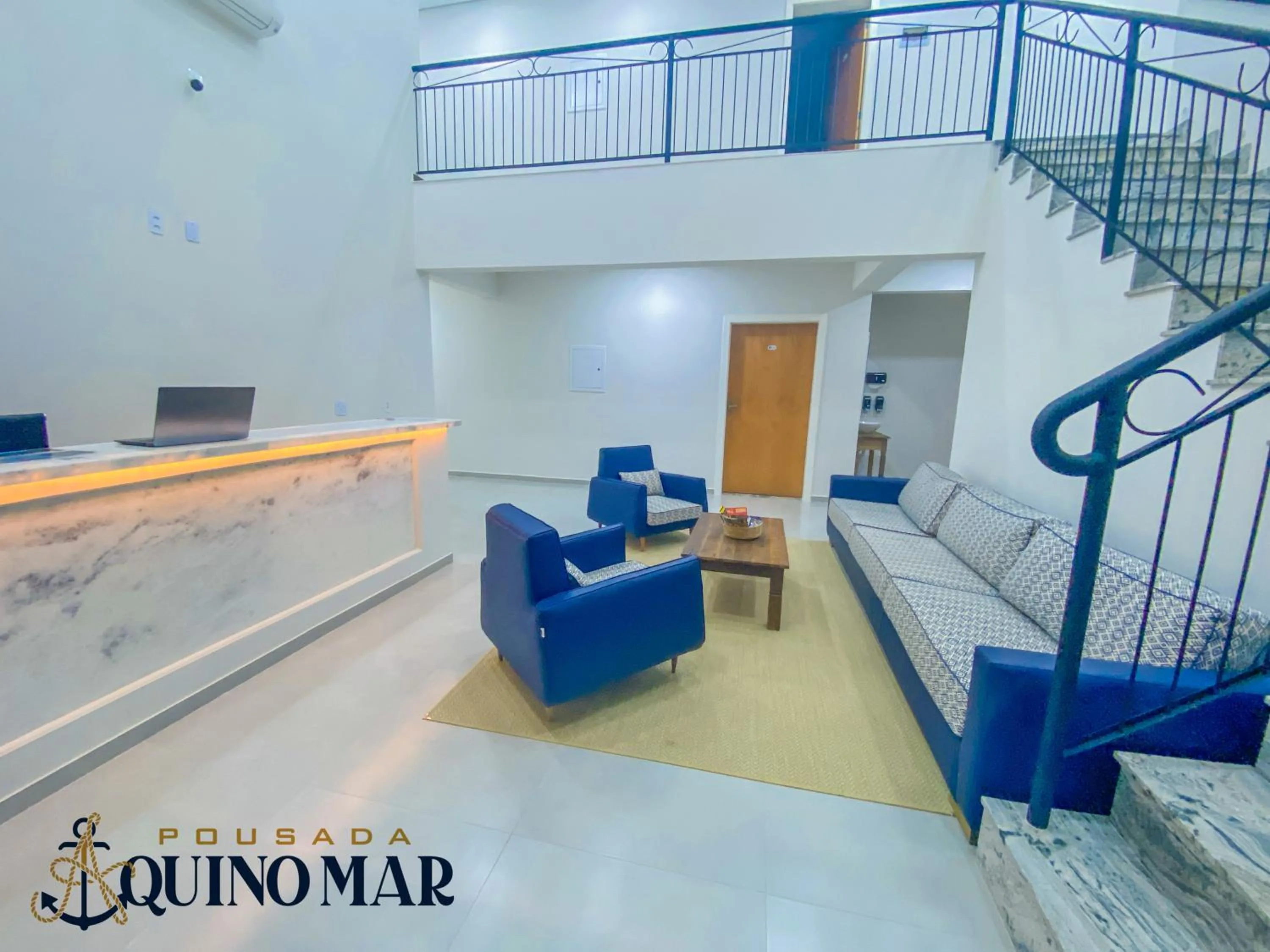 Lobby or reception in Pousada Aquino Mar