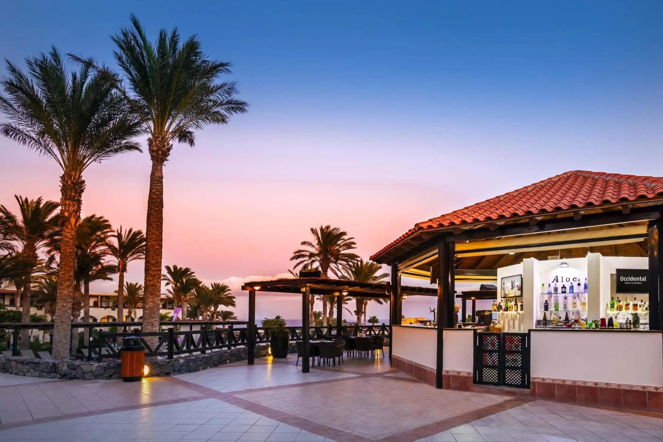 Lounge or bar in Occidental Jandía Mar