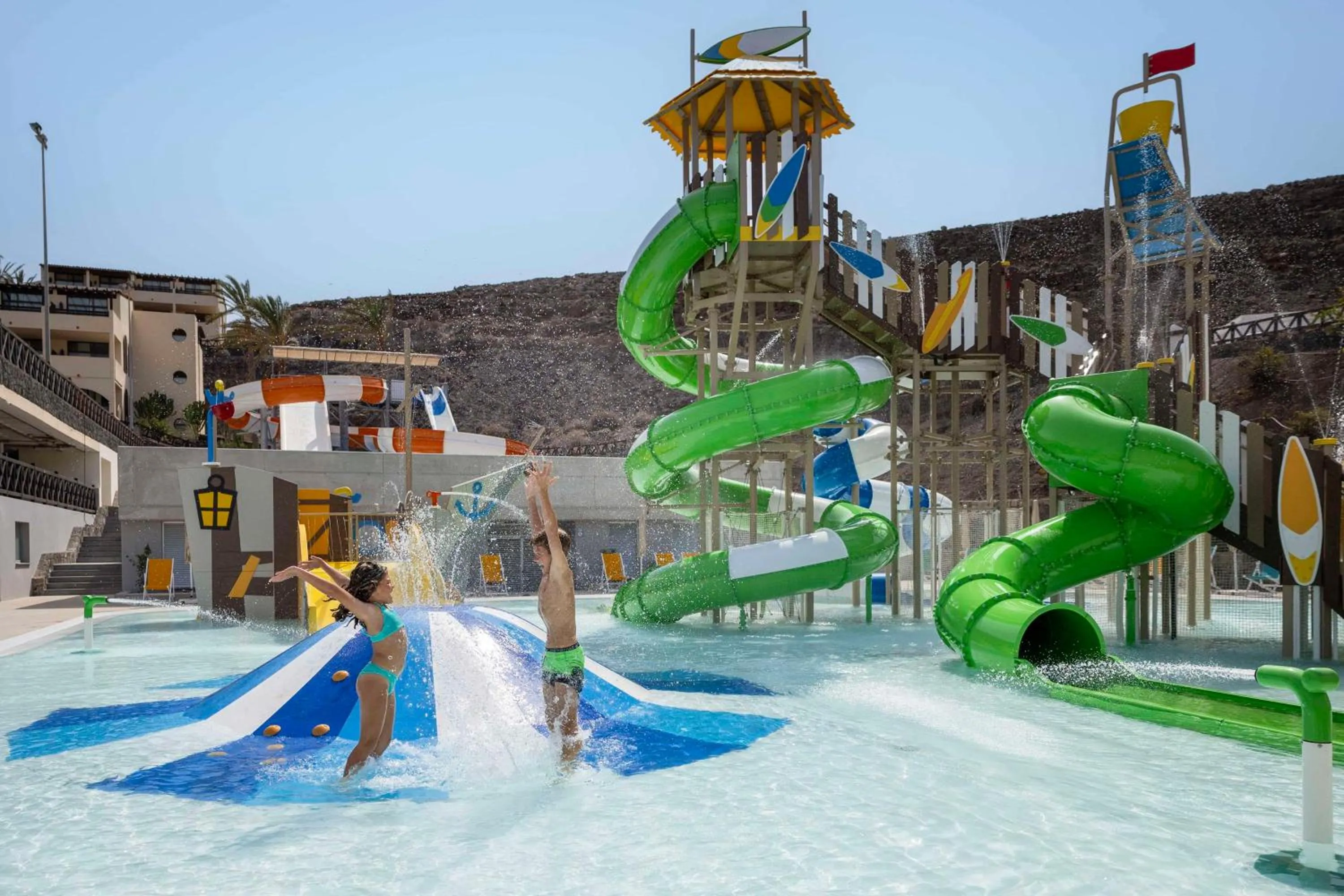 Aqua park in Occidental Jandía Mar