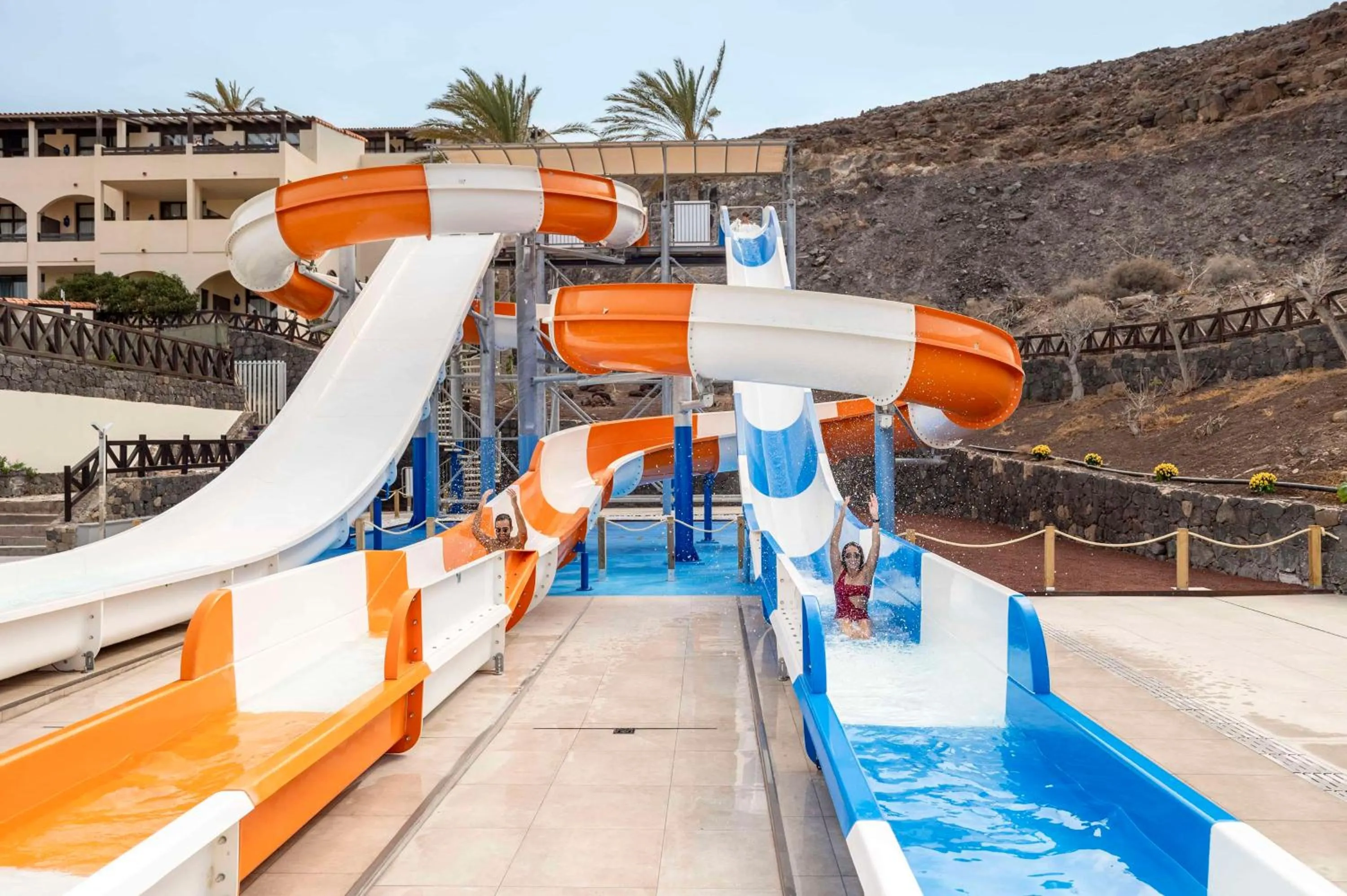 Aqua park in Occidental Jandía Mar