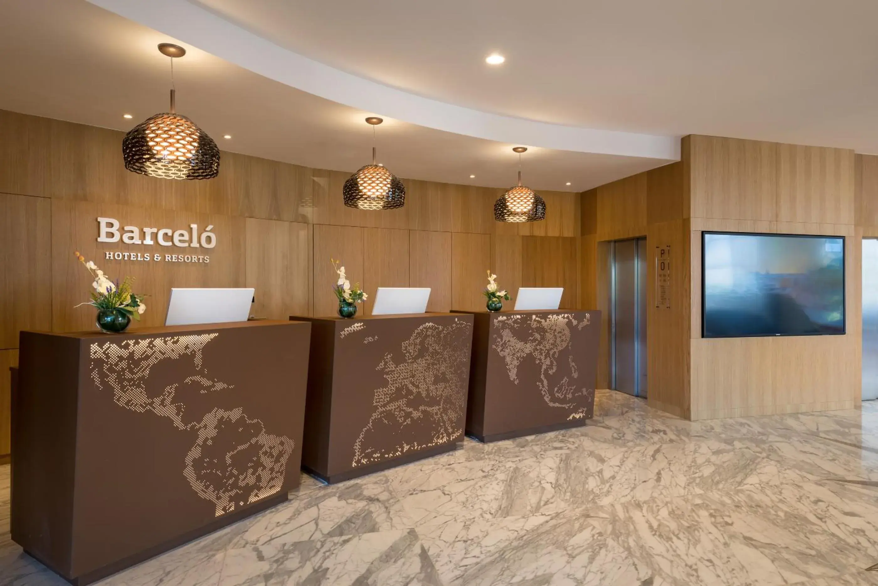 Lobby or reception in Barceló Cáceres V Centenario Lobby or reception in Barceló Cáceres V Centenario