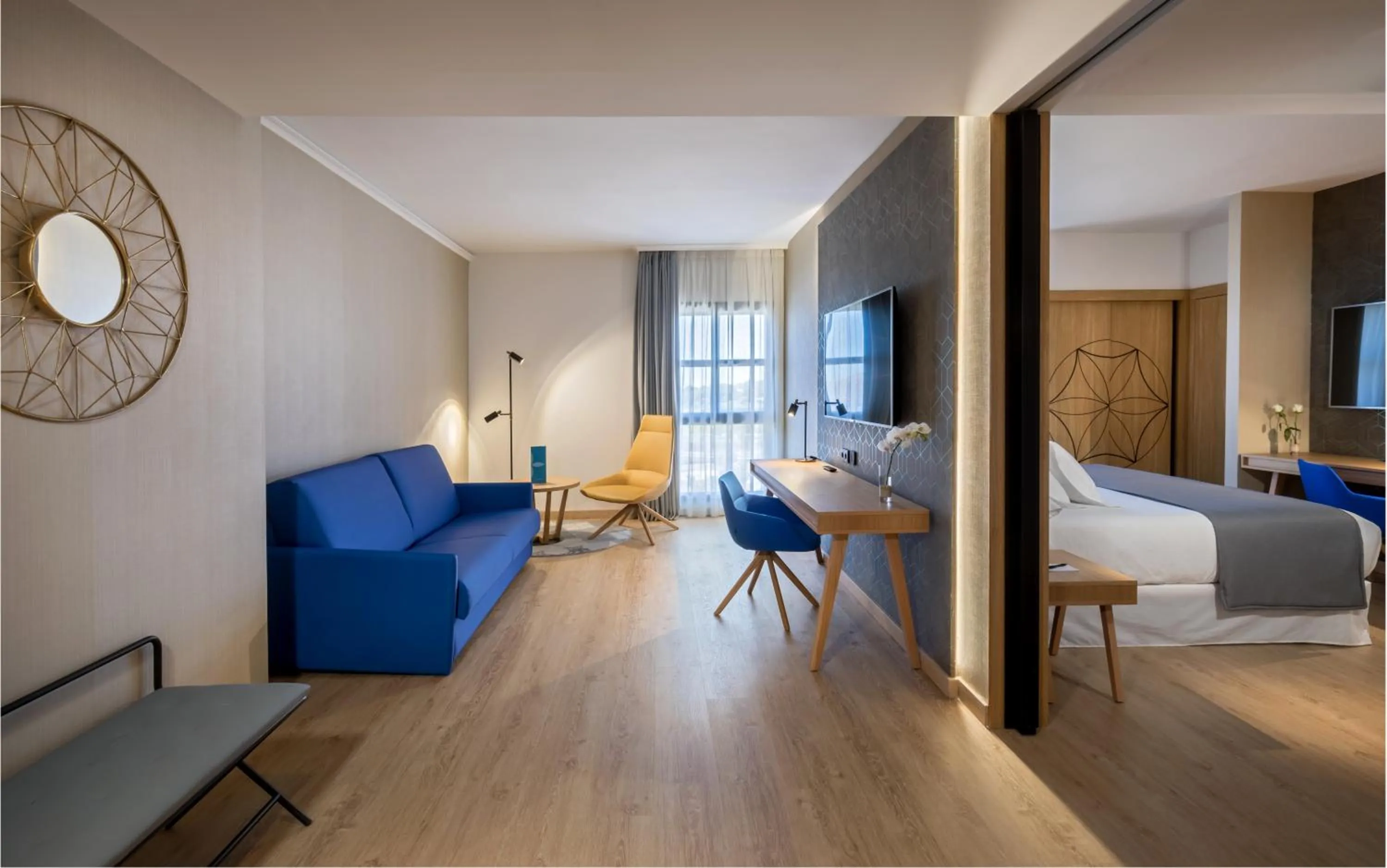 Living room in Barceló Cáceres V Centenario