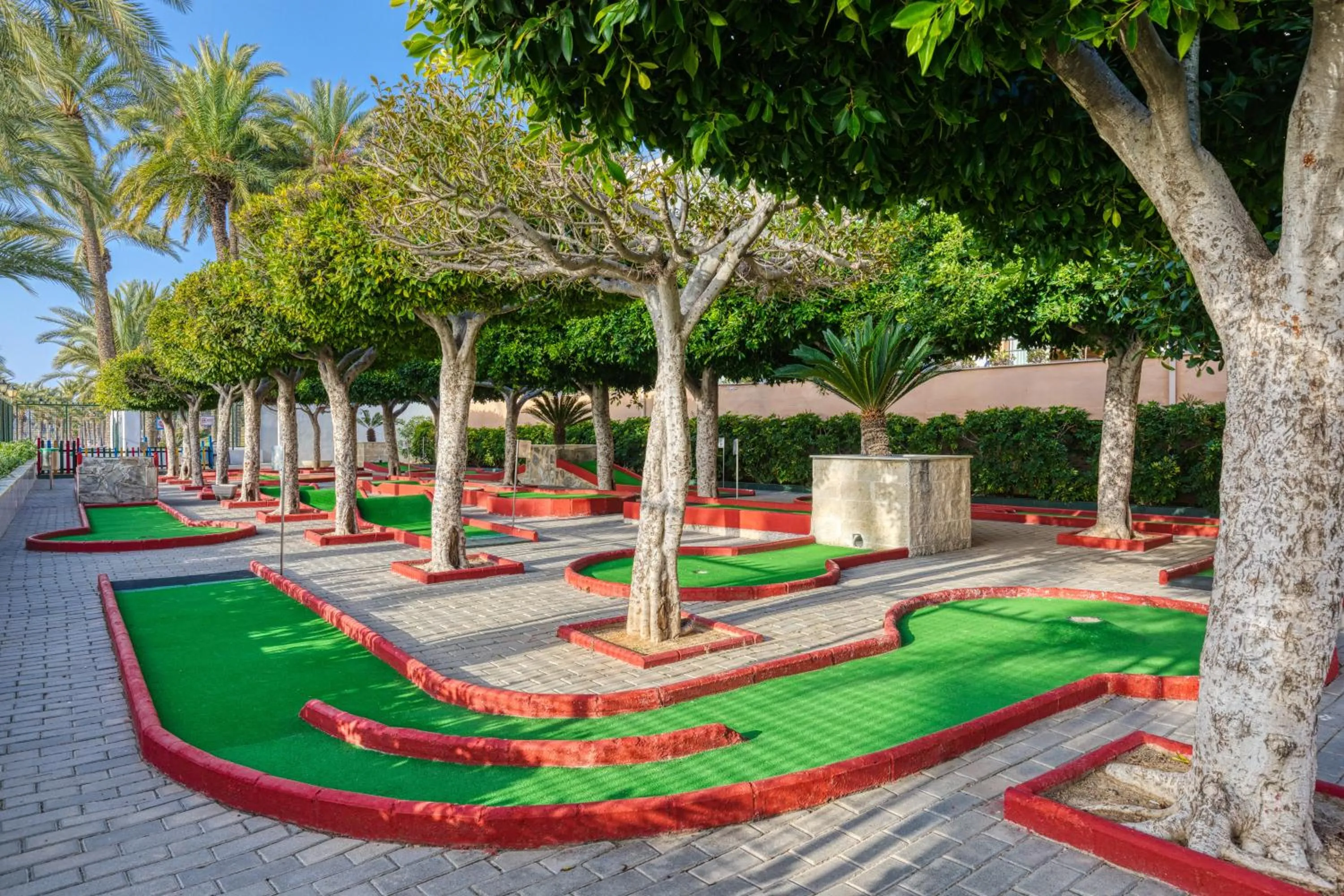 Minigolf in Playadulce