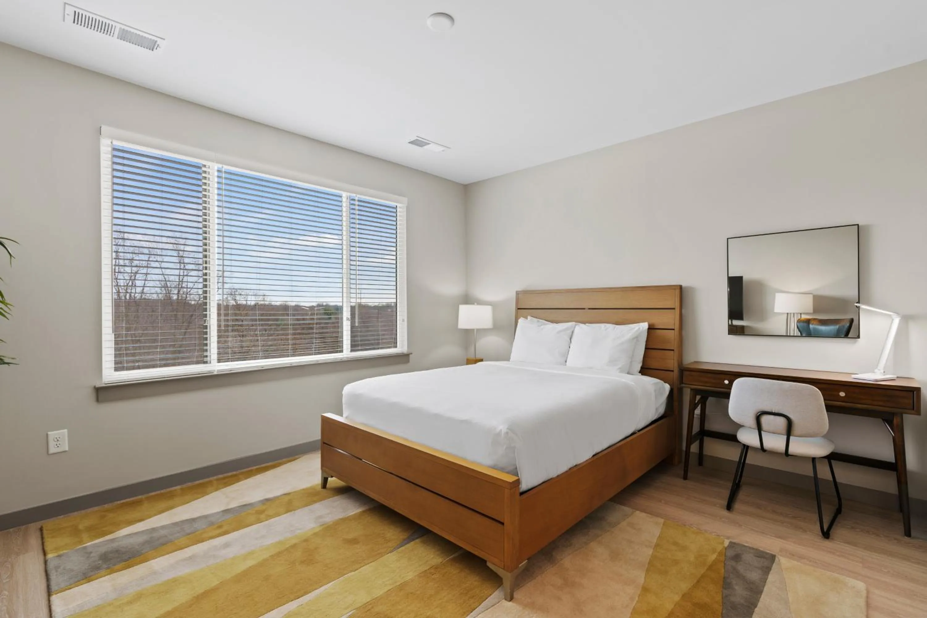 Bed in WhyHotel by Placemakr, Columbia