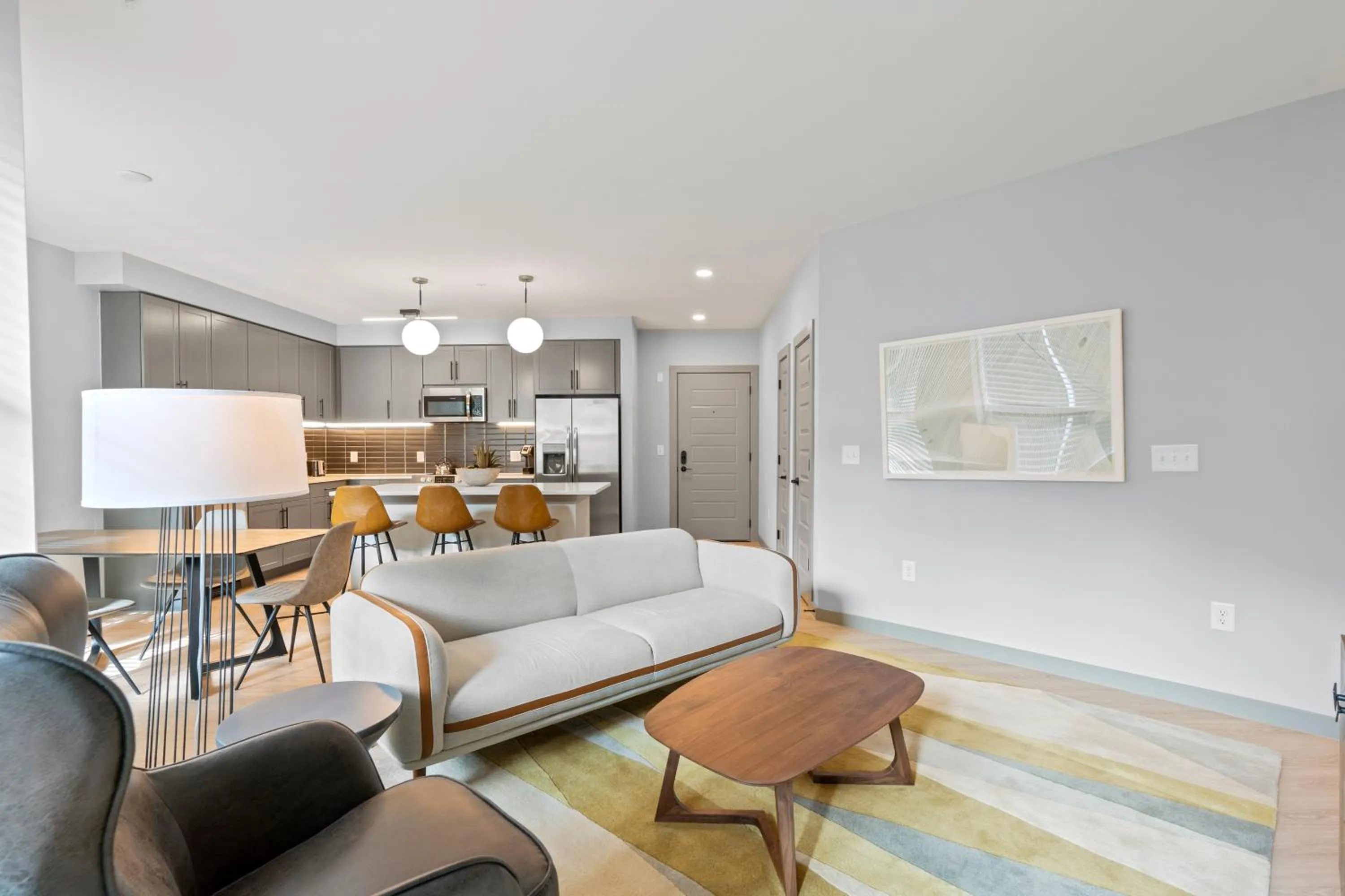 Living room in WhyHotel by Placemakr, Columbia