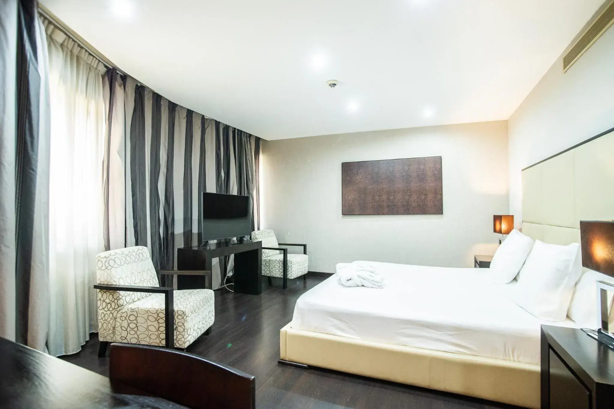 Bed in AZZ Asturias LangreHotel & Spa Bed in AZZ Asturias LangreHotel & Spa