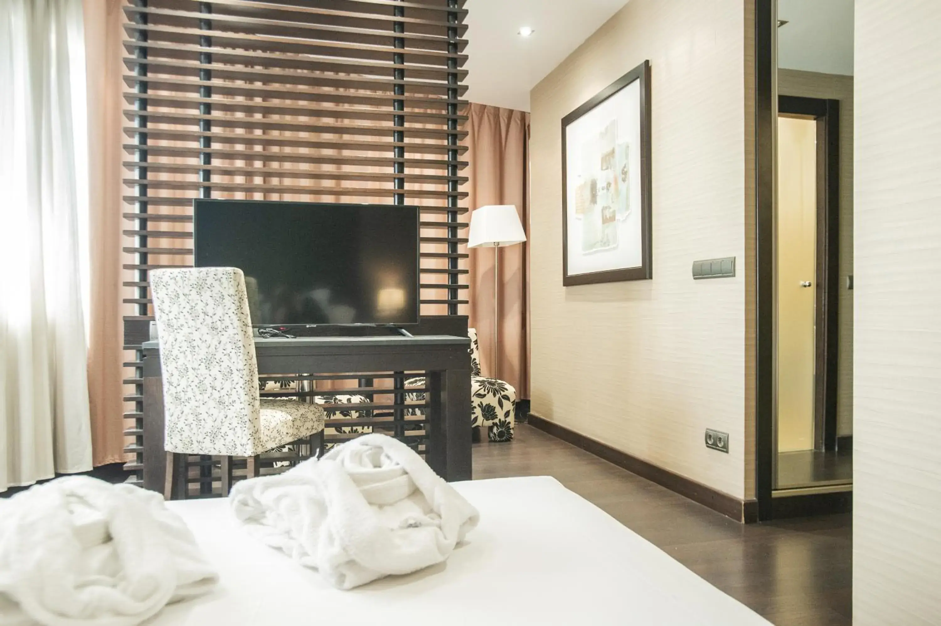 Bed in AZZ Asturias LangreHotel & Spa Bed in AZZ Asturias LangreHotel & Spa