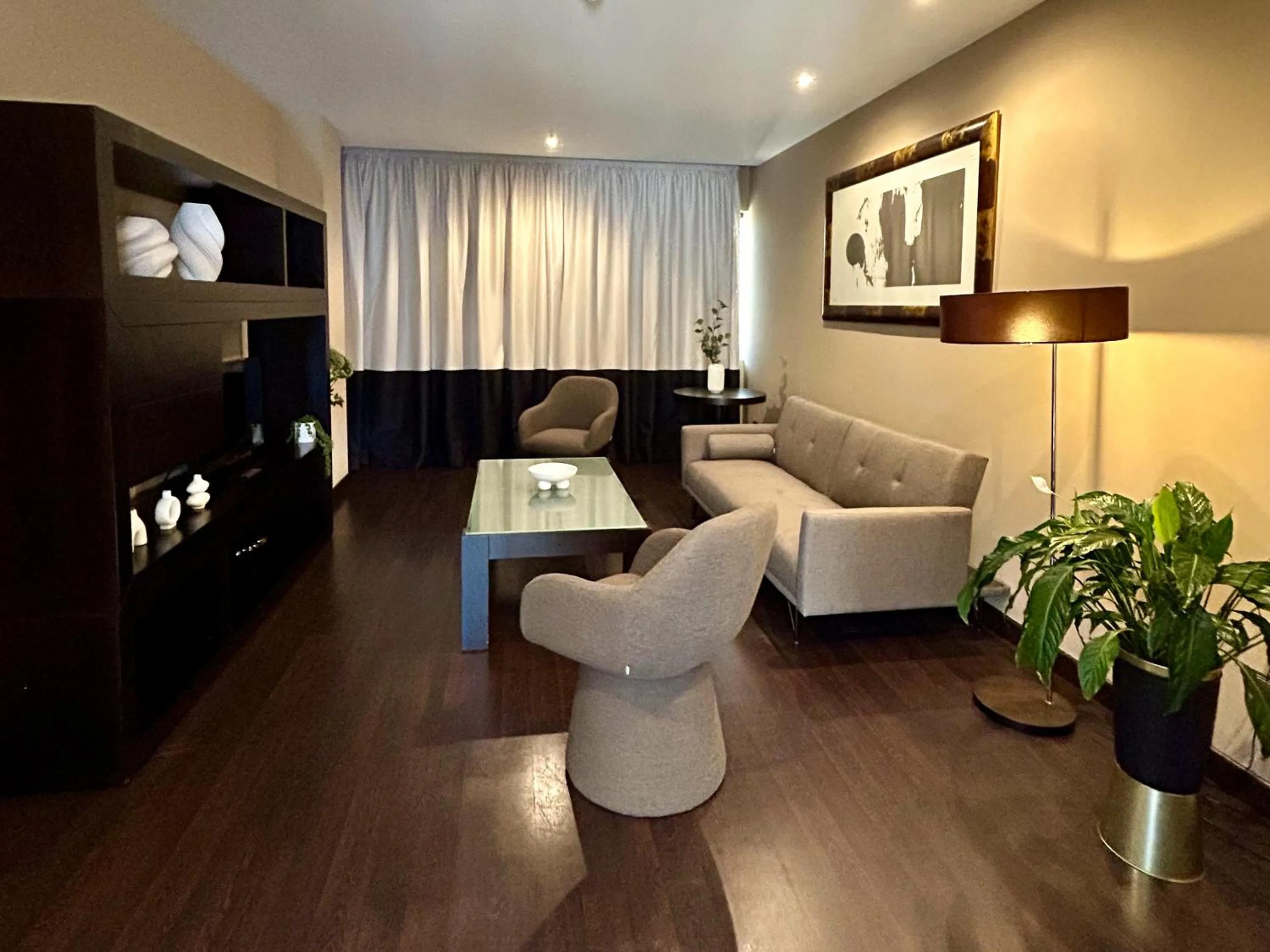 Living room in AZZ Asturias LangreHotel & Spa