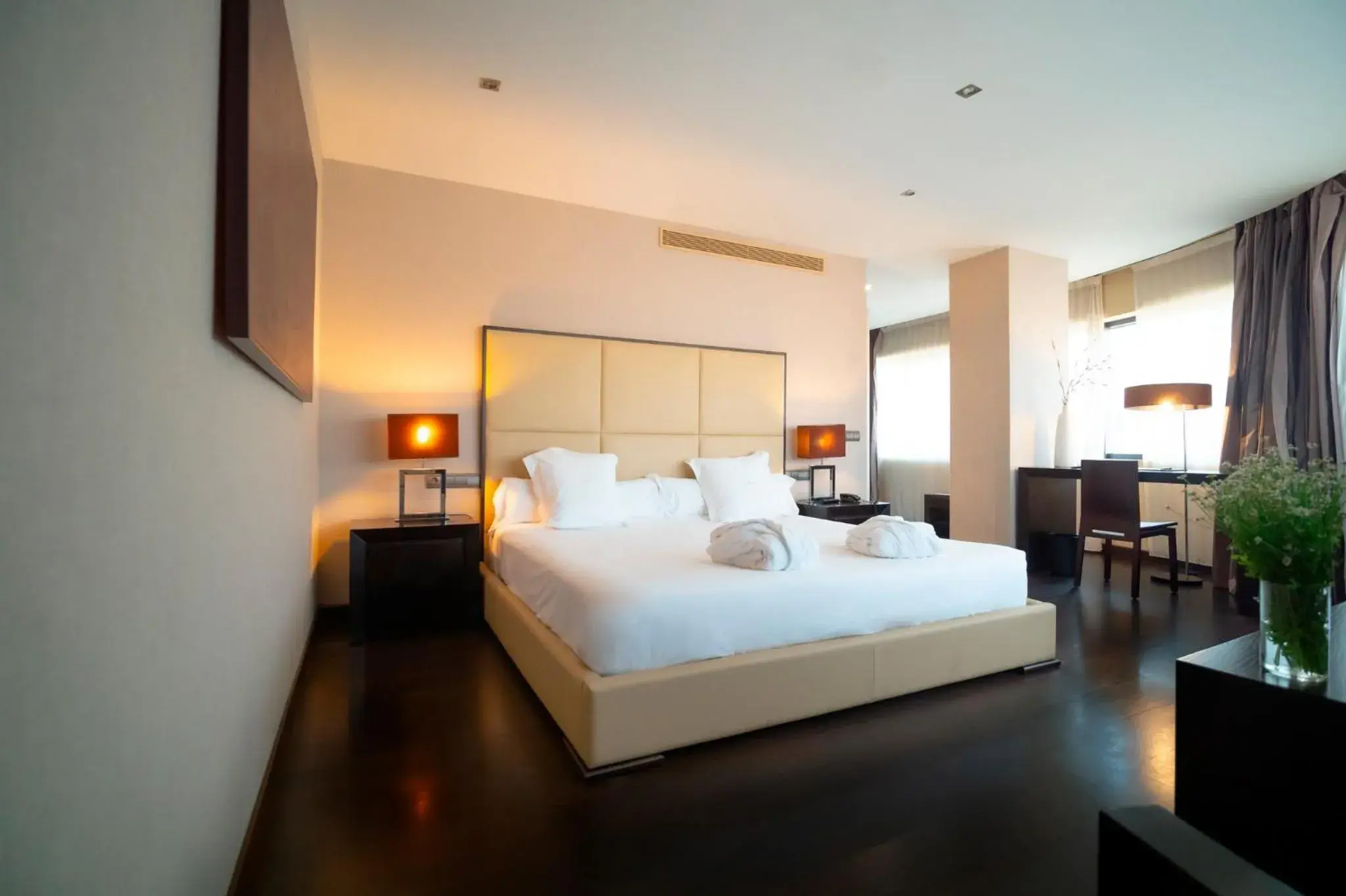 Bed in AZZ Asturias LangreHotel & Spa Bed in AZZ Asturias LangreHotel & Spa