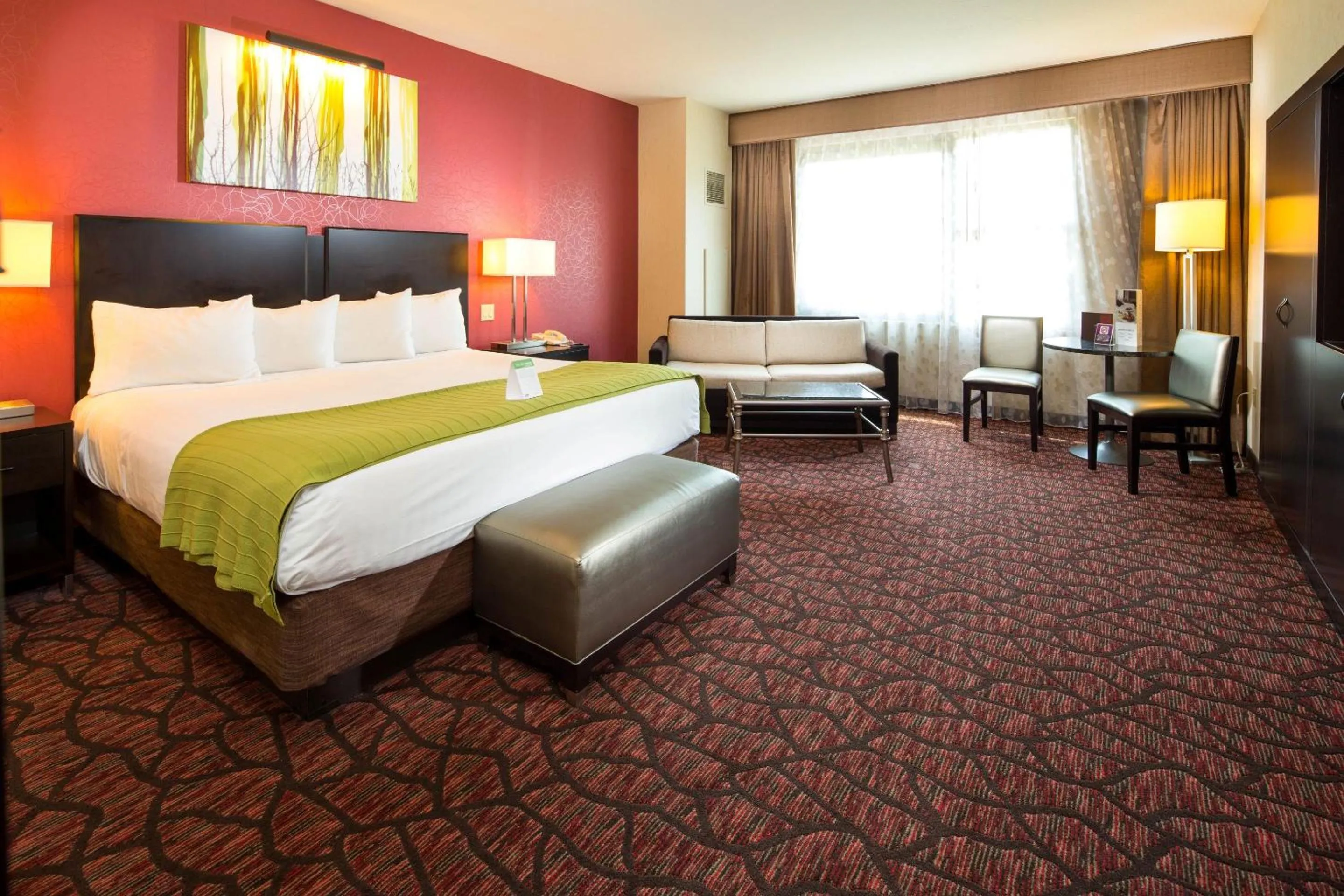 Bed in Harrah's Cherokee, A Caesars Destination