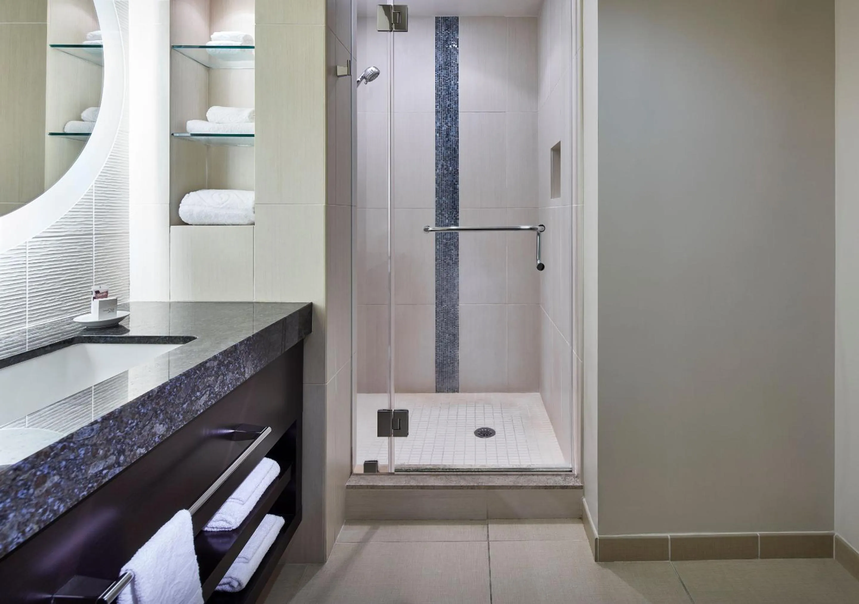 Bathroom in Harrah's Cherokee, A Caesars Destination