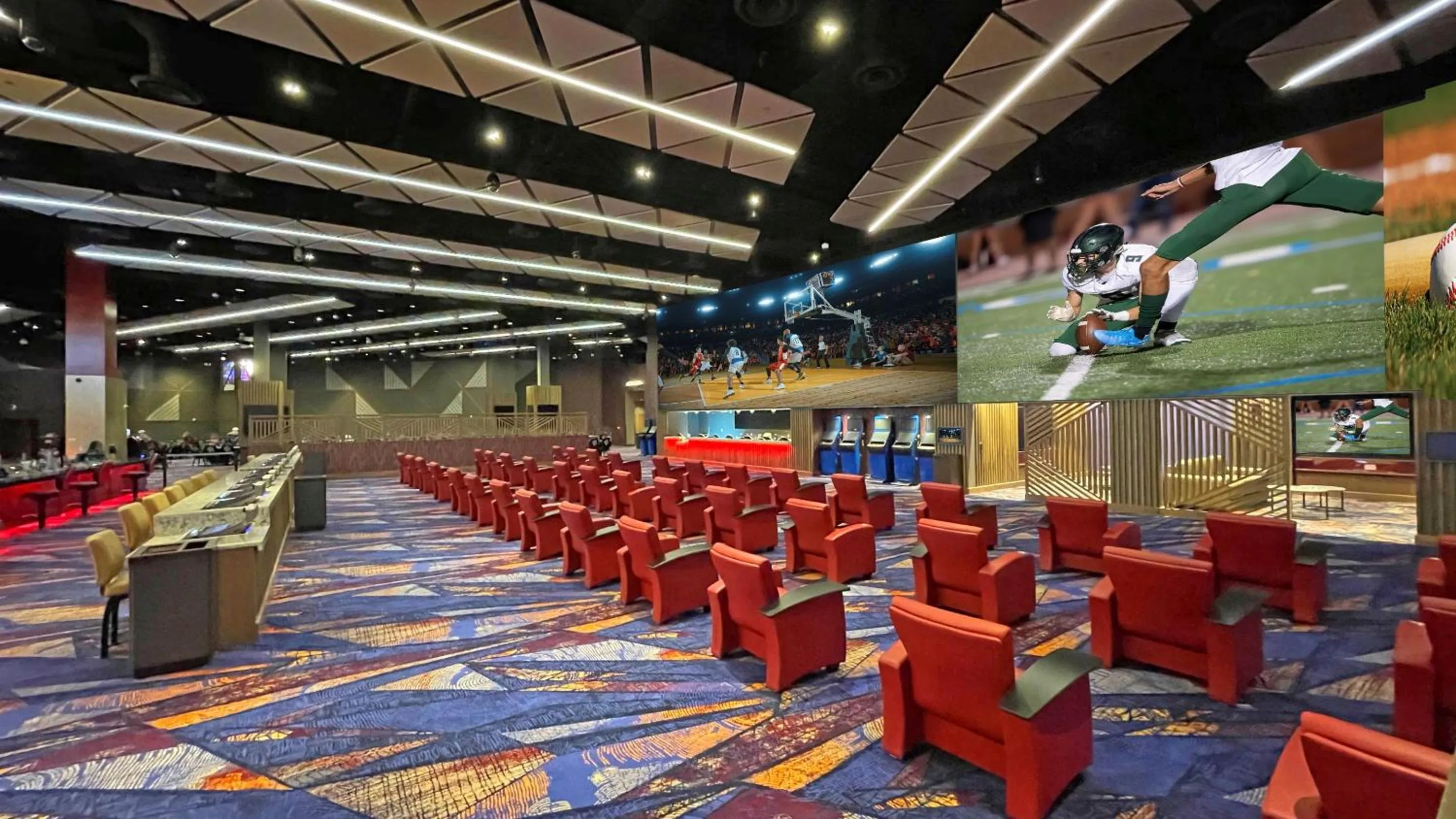 Communal lounge/ TV room in Harrah's Cherokee, A Caesars Destination