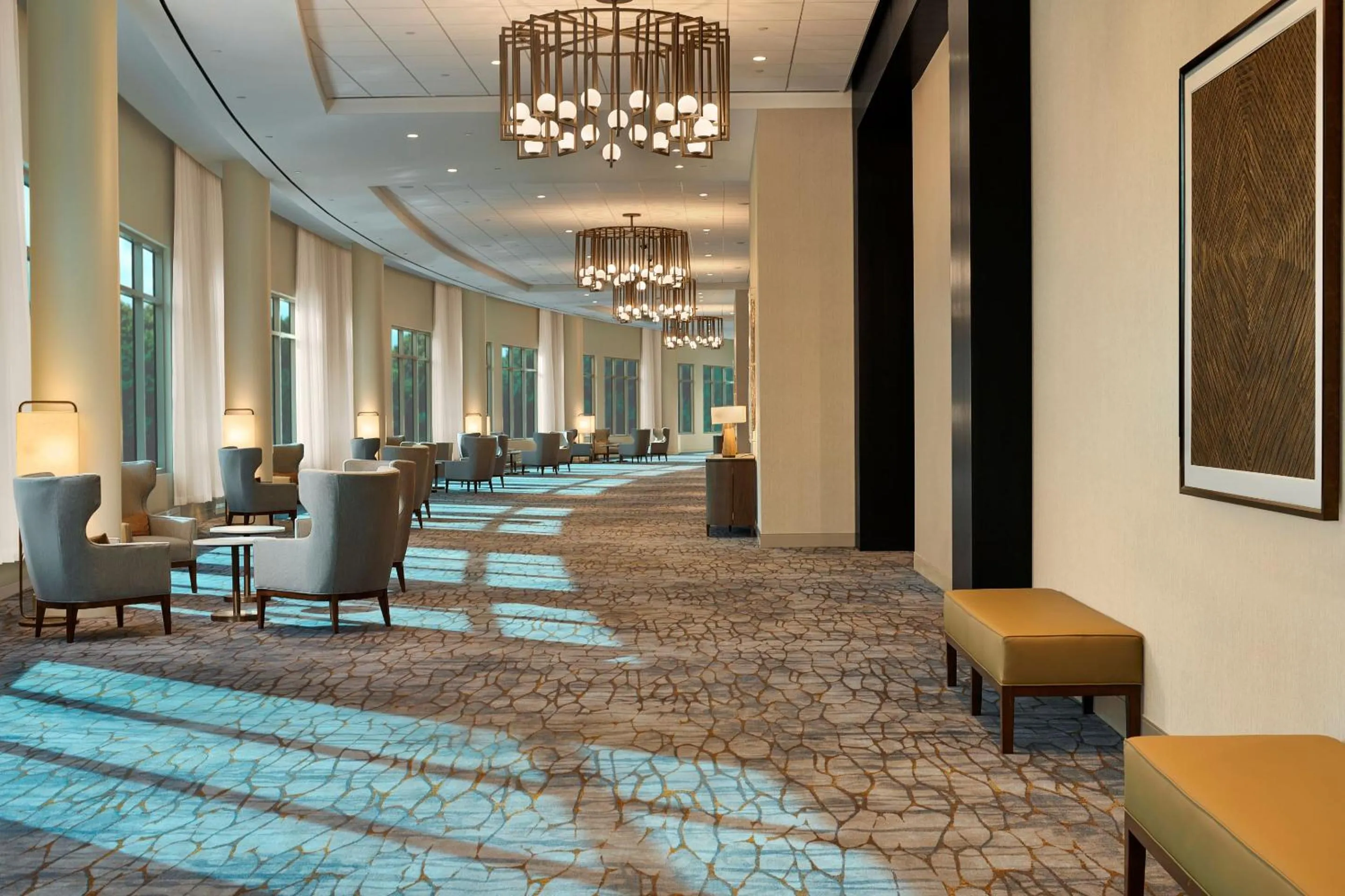 Seating area in Harrah's Cherokee, A Caesars Destination