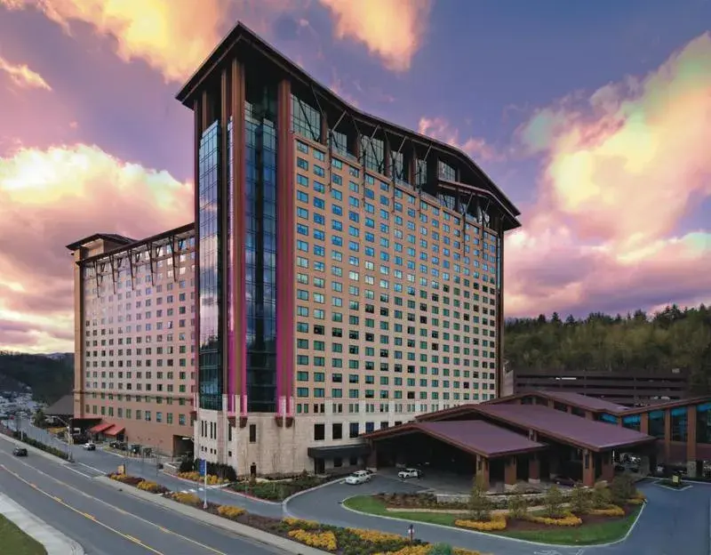 Property building in Harrah's Cherokee, A Caesars Destination Property building in Harrah's Cherokee, A Caesars Destination