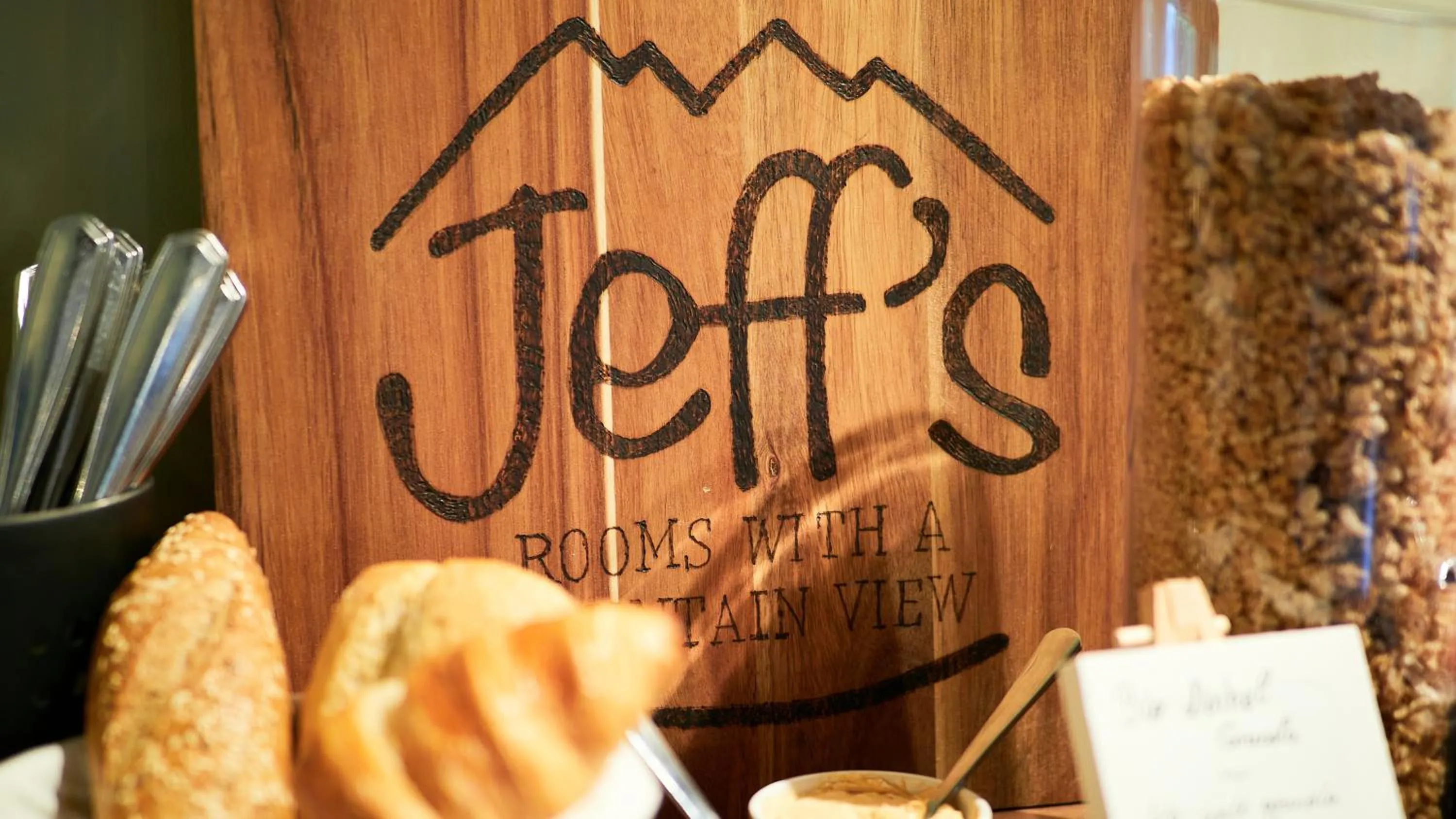 Breakfast in Jeff's - Rooms with a mountain view