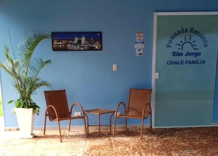 Seating area in POUSADA RECANTO SÃO JORGE