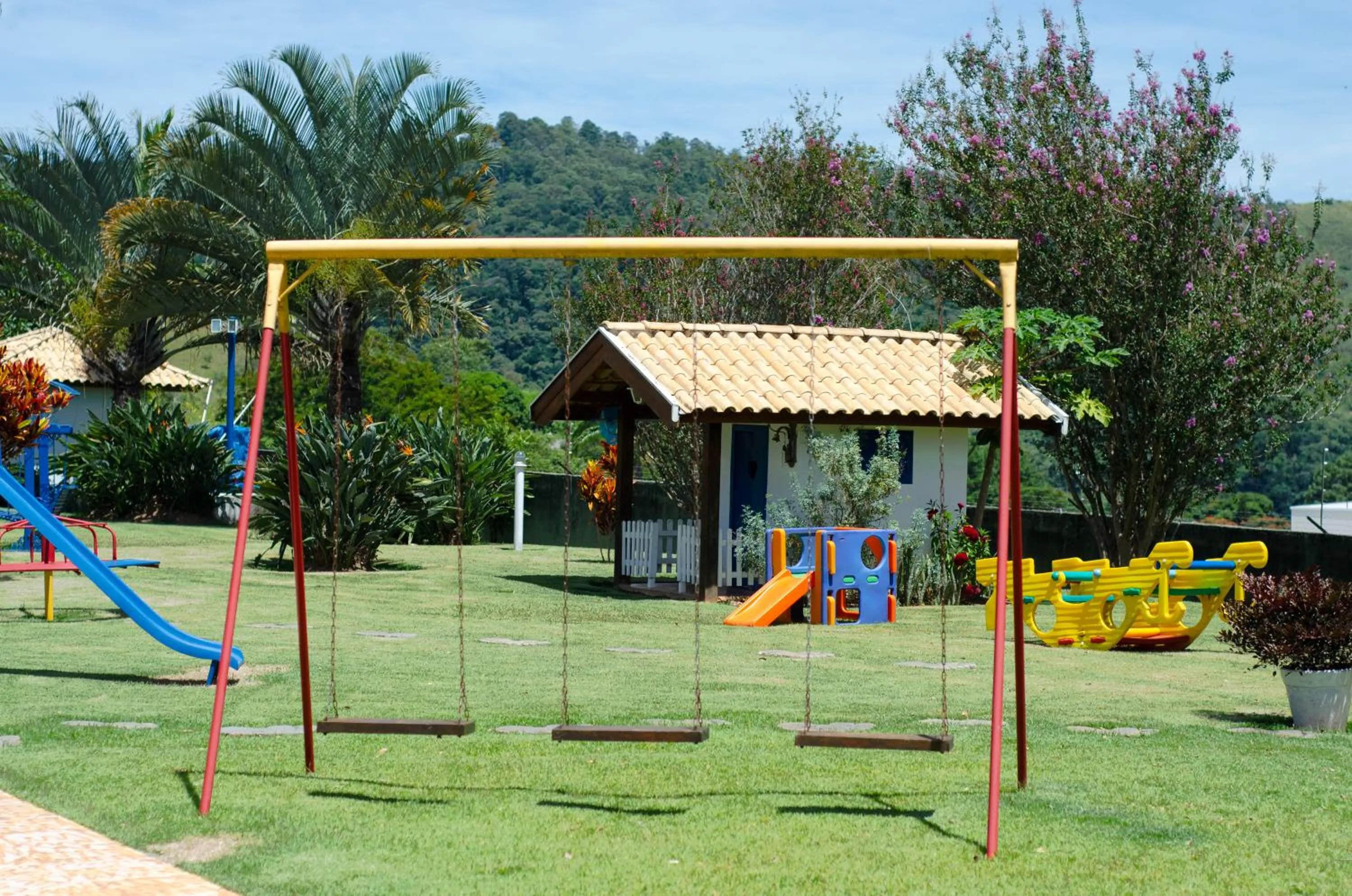 Children play ground in POUSADA RECANTO SÃO JORGE
