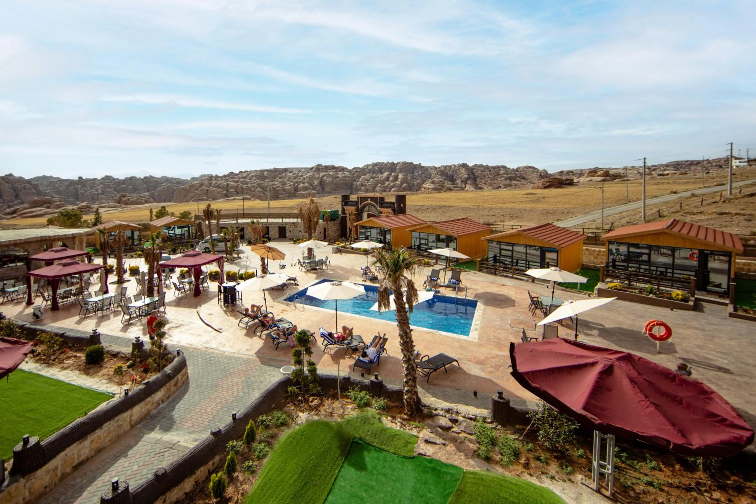 Property building in Petra Seasons luxury Resort